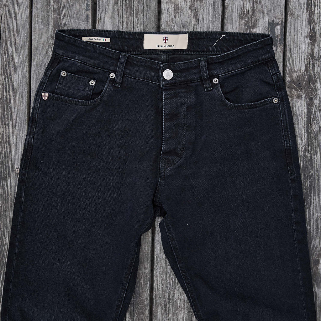 Blue De Genes - Recco Blue/Black Jeans