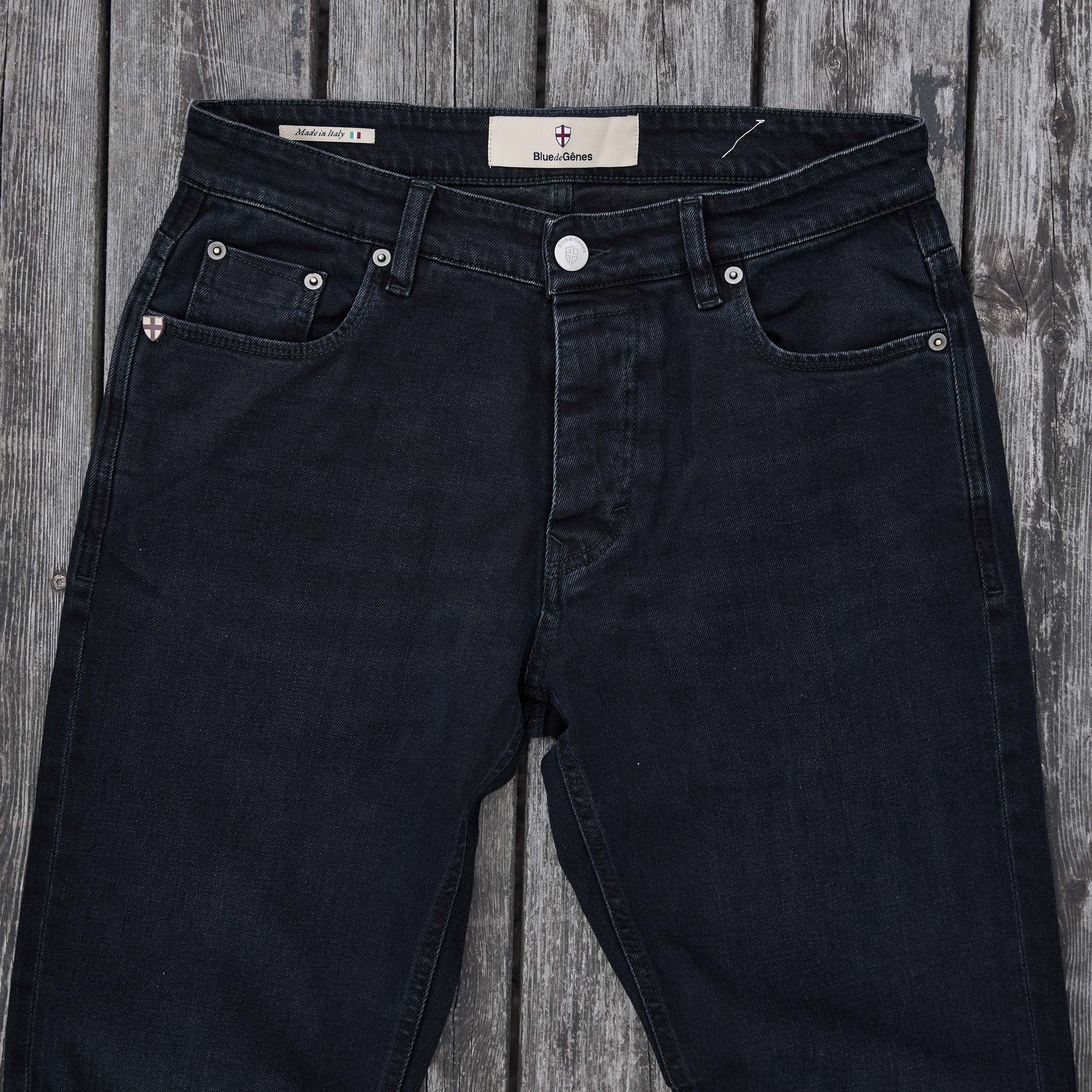 Blue De Genes - Recco Blue/Black Jeans