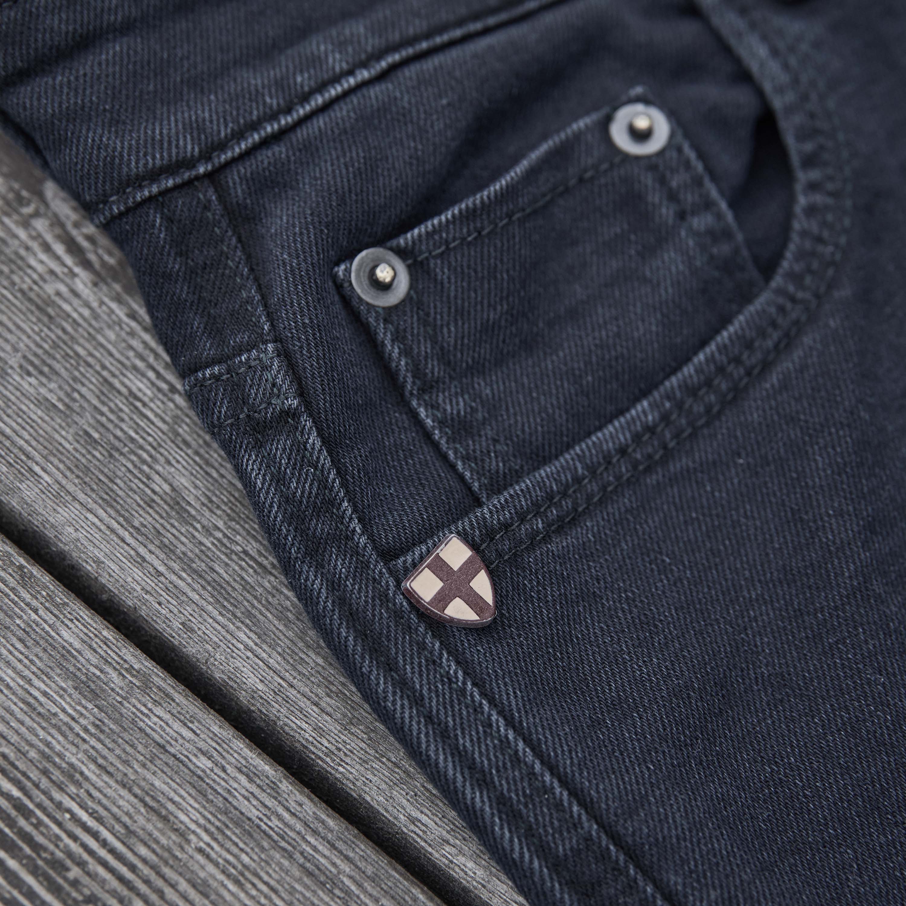 Blue De Genes - Recco Blue/Black Jeans