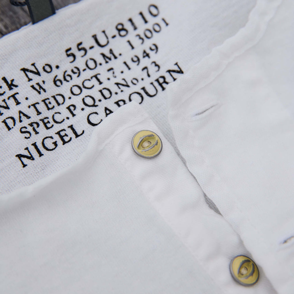 Nigel Cabourn - 50s HENLEY NECK SHIRT