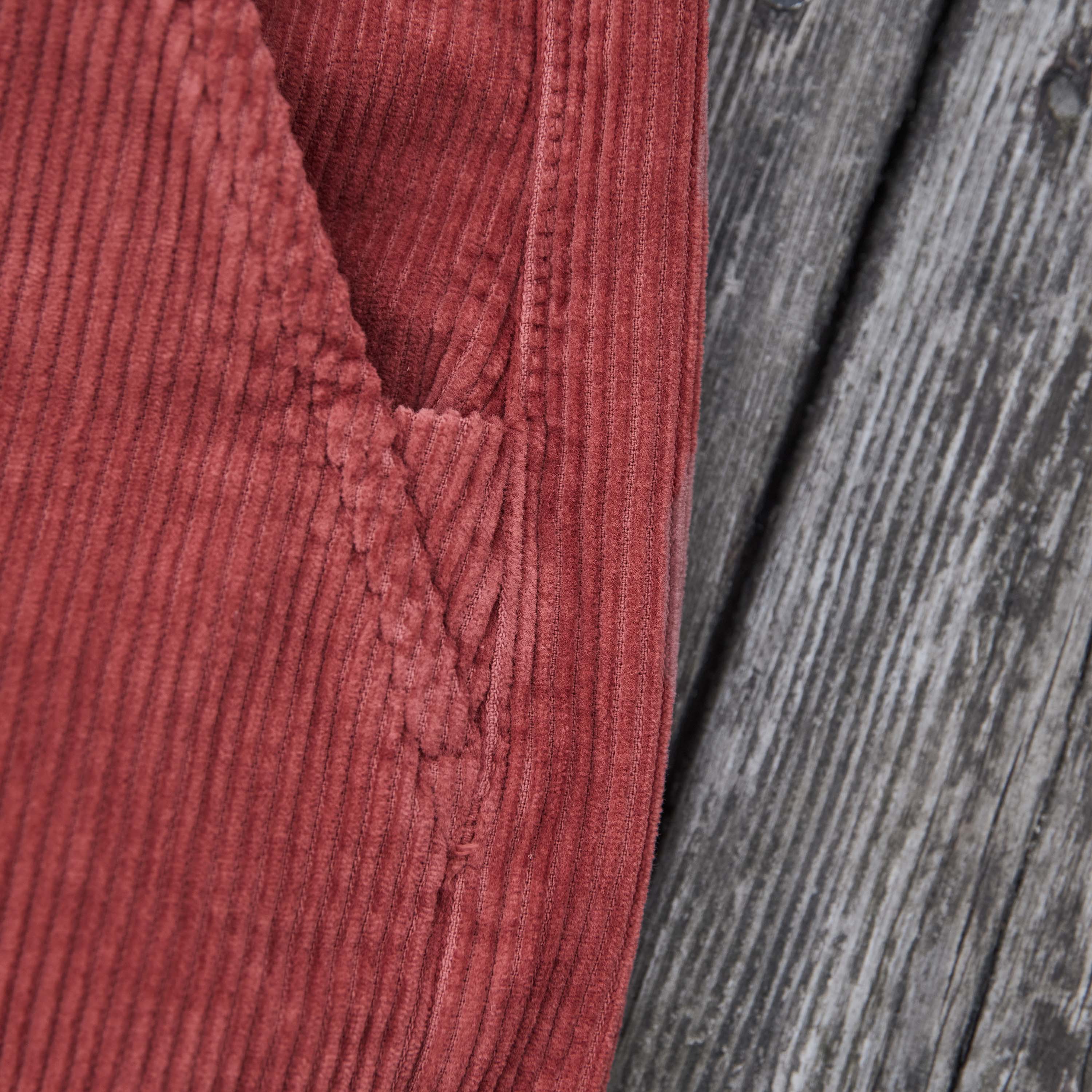 Blue De Genes - Floyd Cord Shorts - Lys-Rød