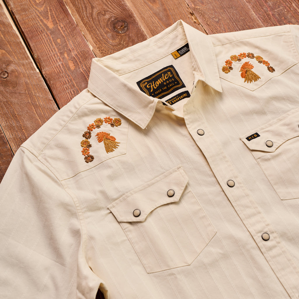 Howler Brothers - Broncbuster Snapshirt - Indigo