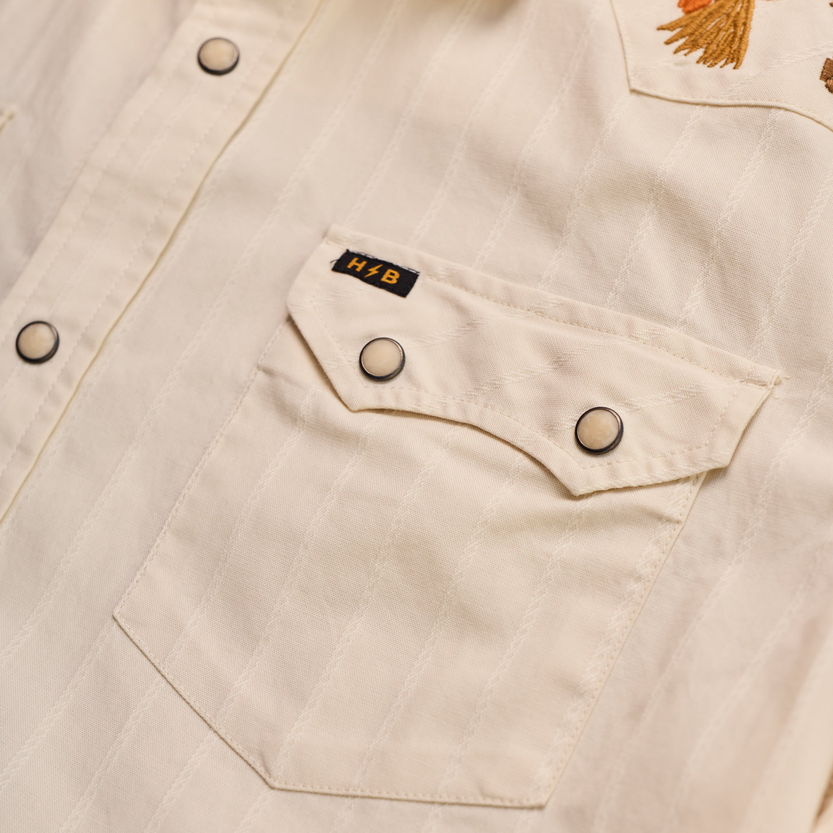 Howler Brothers - Broncbuster Snapshirt - Indigo