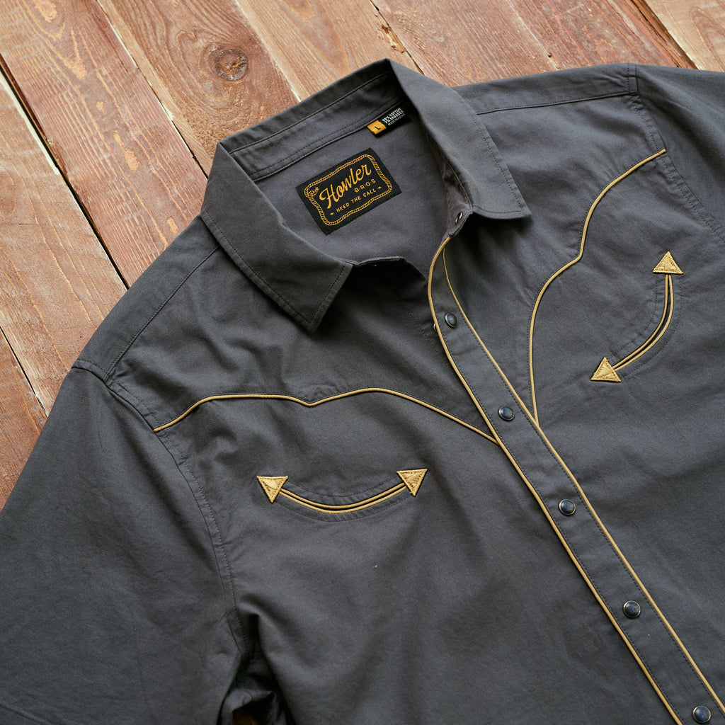 Howler Brothers - Broncbuster Snapshirt - Indigo