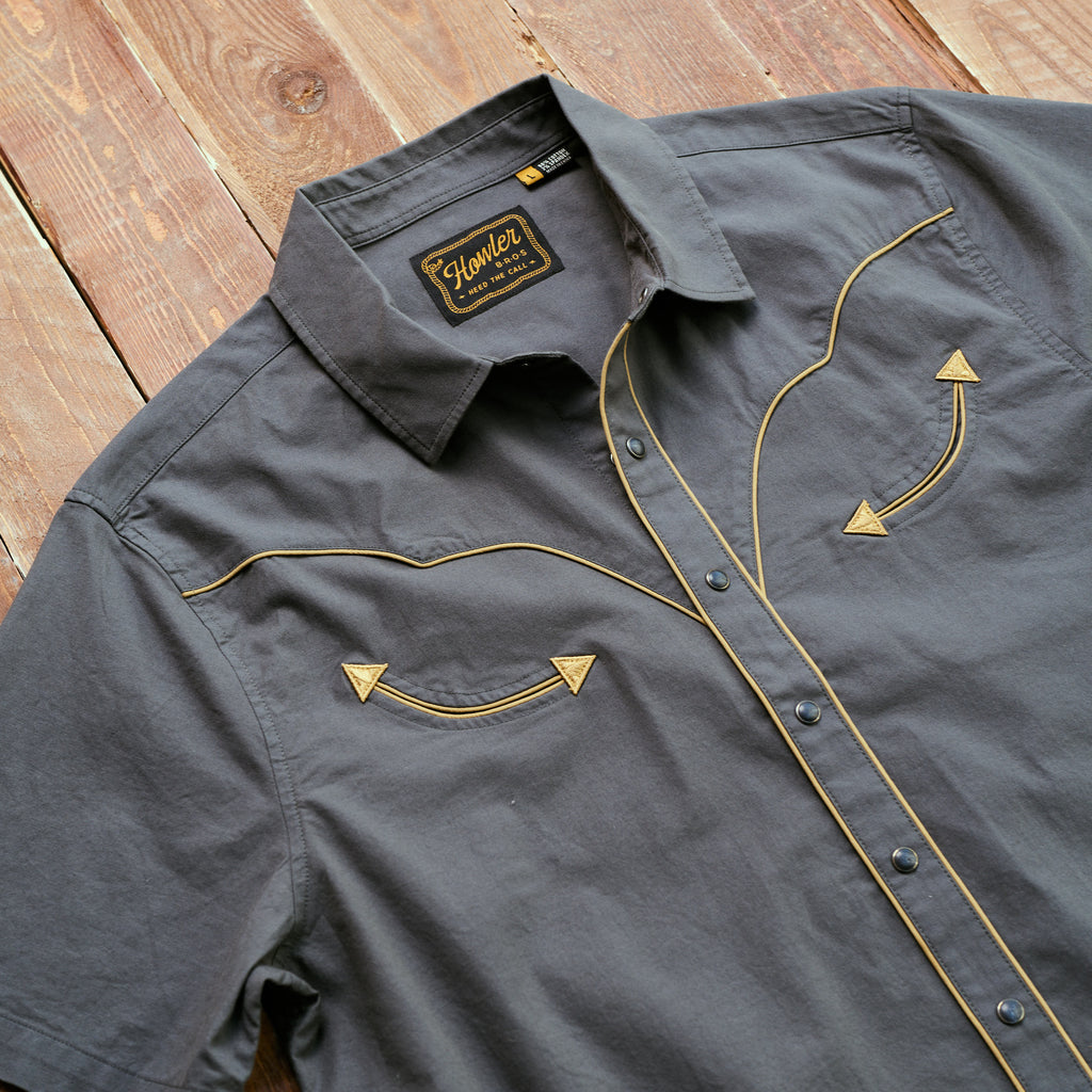 Howler Brothers - Broncbuster Snapshirt - Indigo