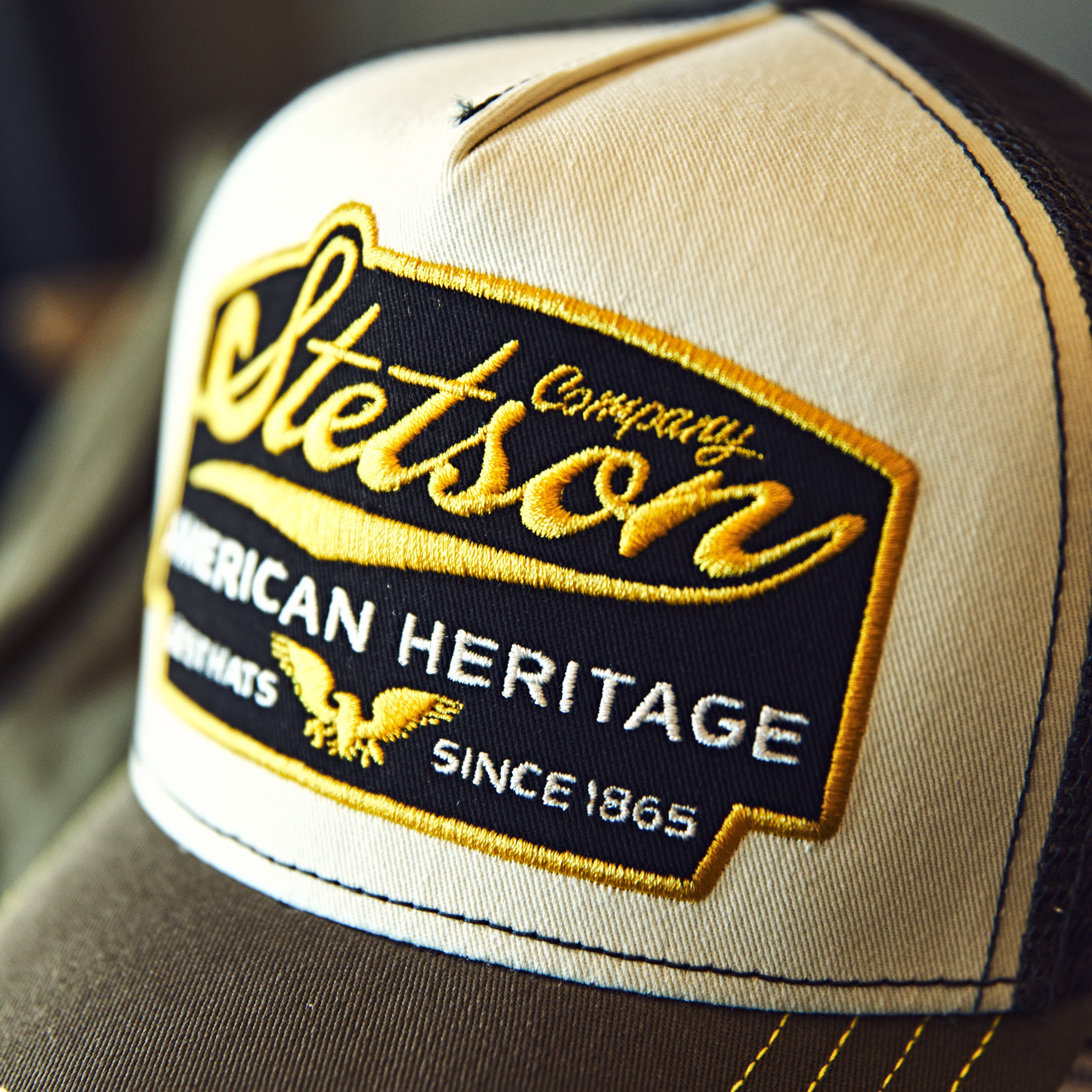 Stetson - Trucker Cap American Heritage  - Khaki