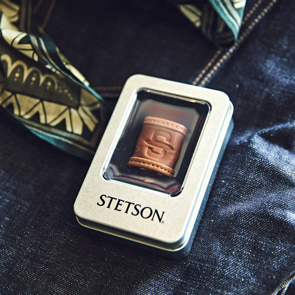 Stetson Læder Bandana Ring