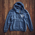 DEUS EX MACHINA - Shield Garment Dyed Zip Hoodie