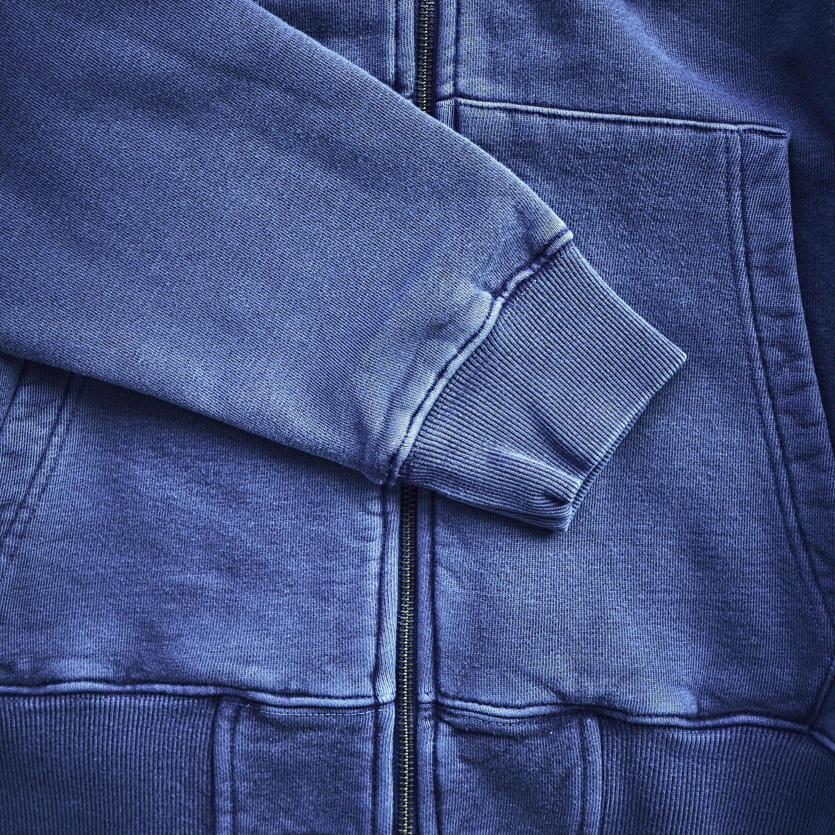 DEUS EX MACHINA - Shield Garment Dyed Zip Hoodie