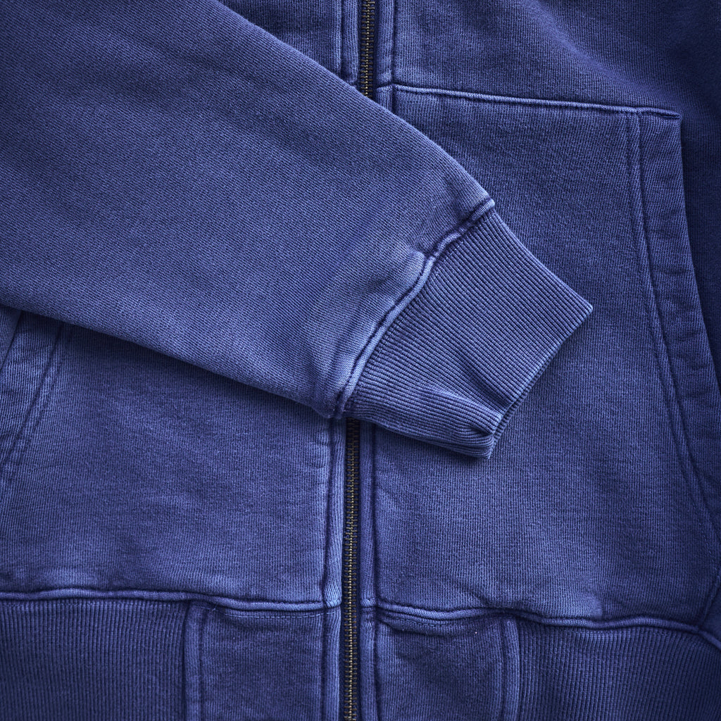 DEUS EX MACHINA - Shield Garment Dyed Zip Hoodie