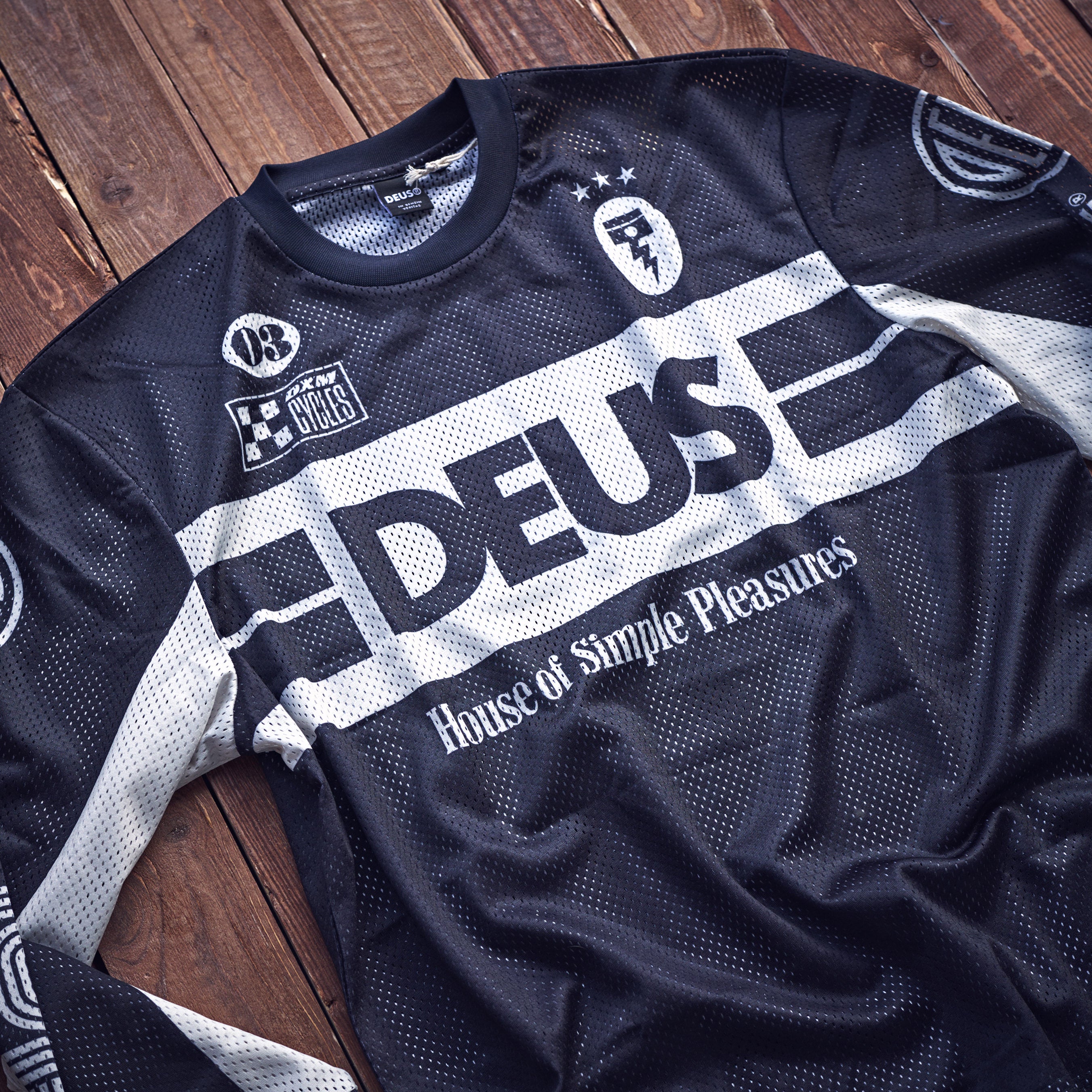DEUS EX MACHINA - Off Road Mx Jersey - black