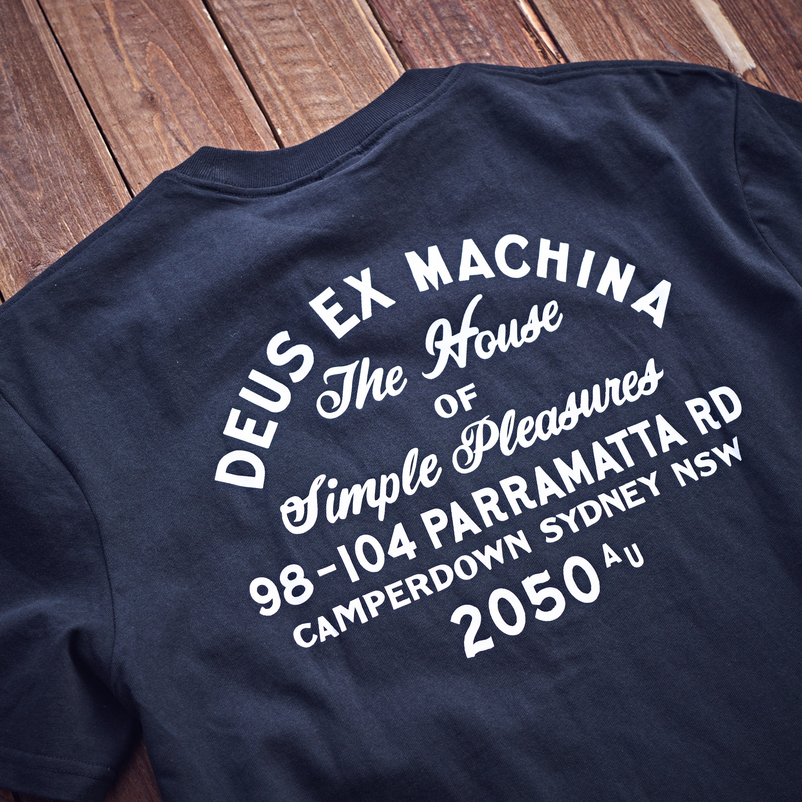 Deus Ex Machina - Drovers Dog Tee - Black