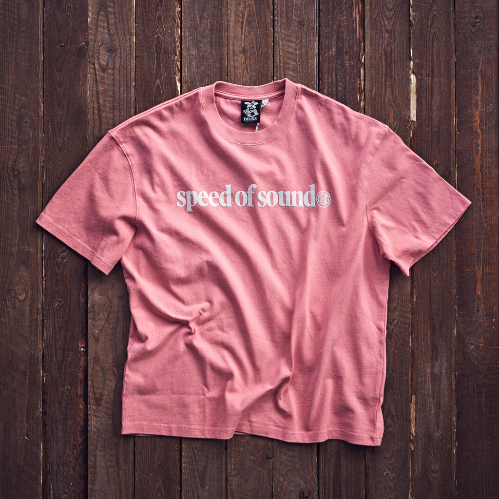 Deus Ex Machina - Velocity Tee - Lobster Bisque Pink