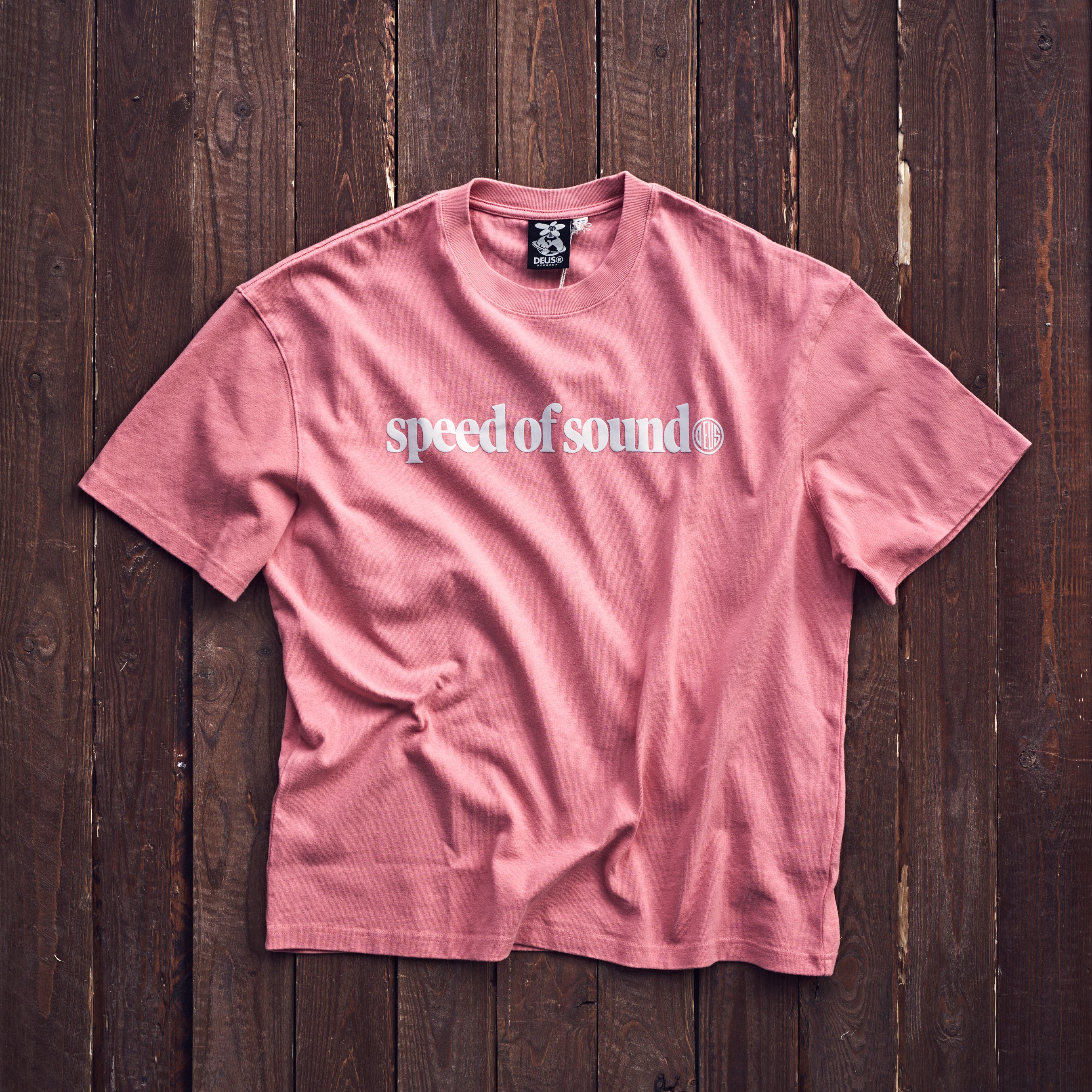 Deus Ex Machina - Velocity Tee - Lobster Bisque Pink