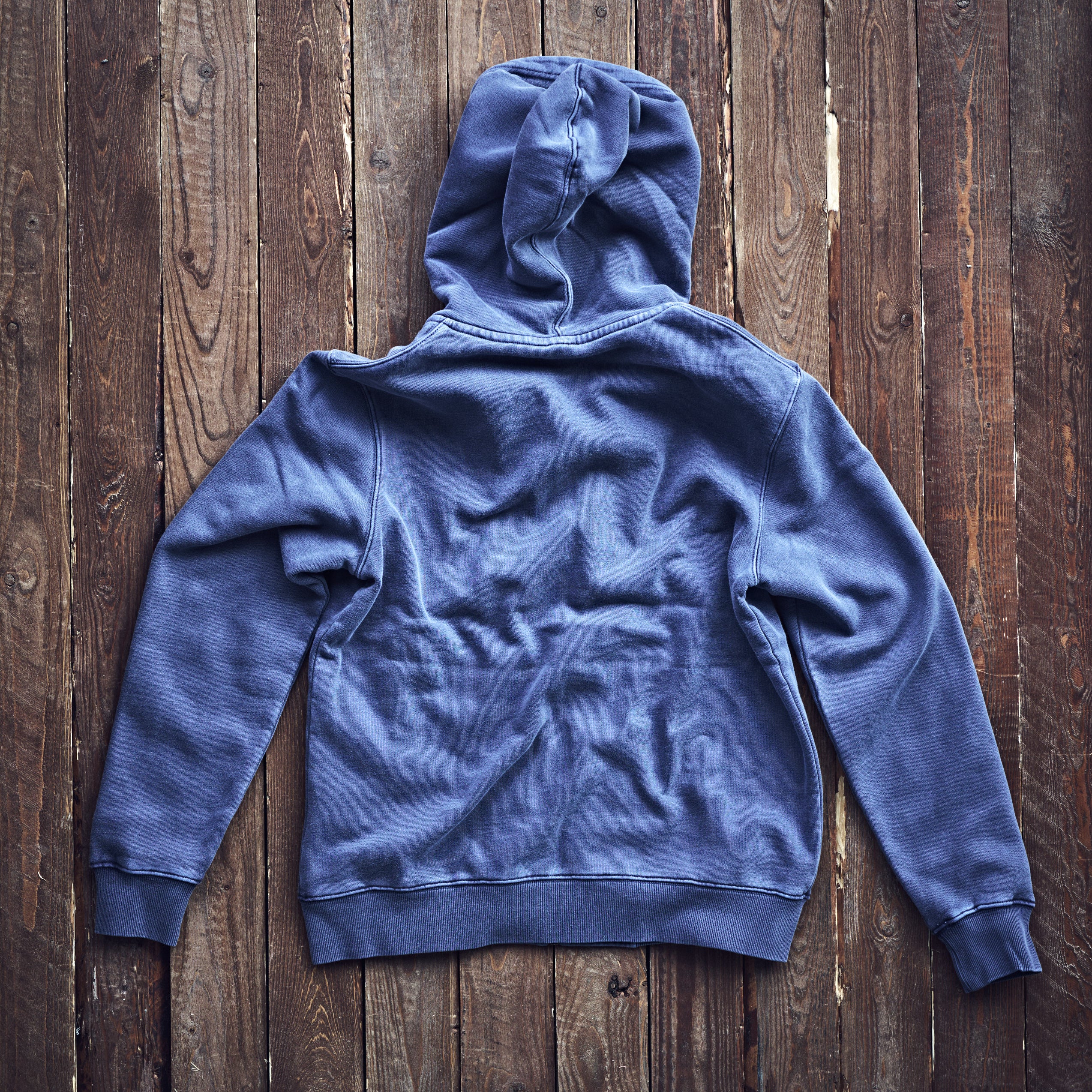 DEUS EX MACHINA - Shield Garment Dyed Zip Hoodie