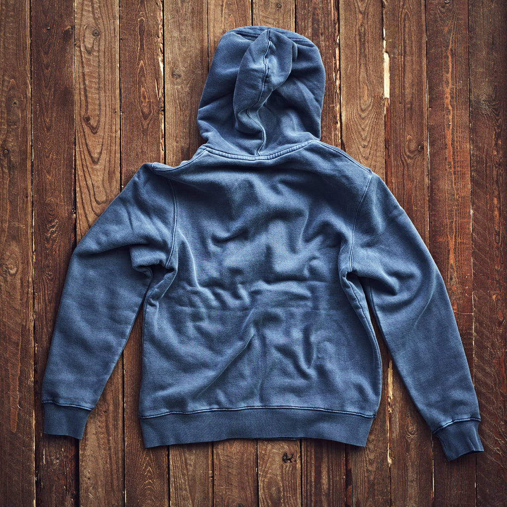DEUS EX MACHINA - Shield Garment Dyed Zip Hoodie