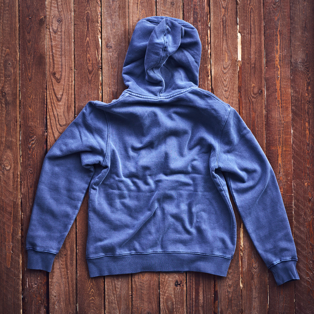 DEUS EX MACHINA - Shield Garment Dyed Zip Hoodie