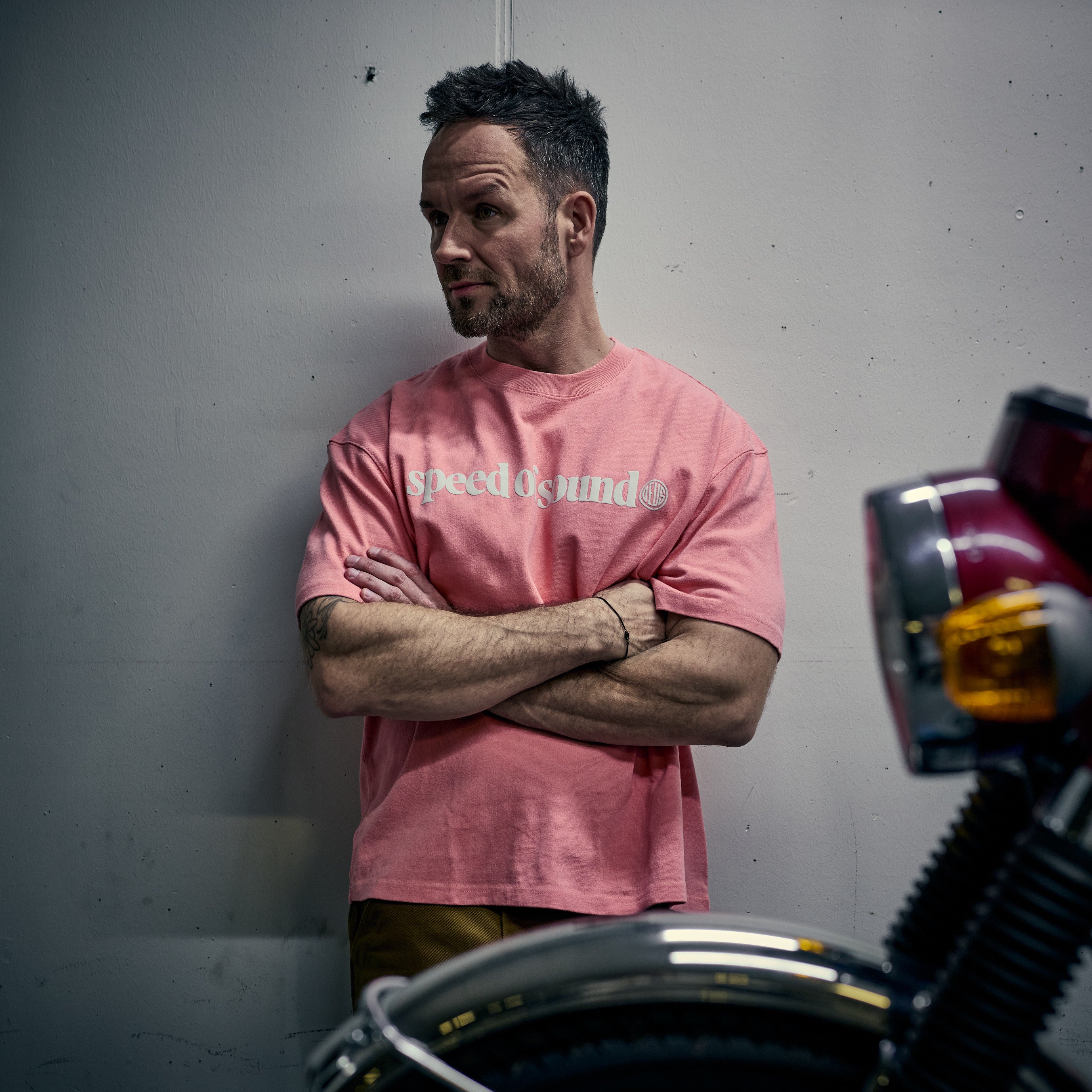 Deus Ex Machina - Velocity Tee - Lobster Bisque Pink