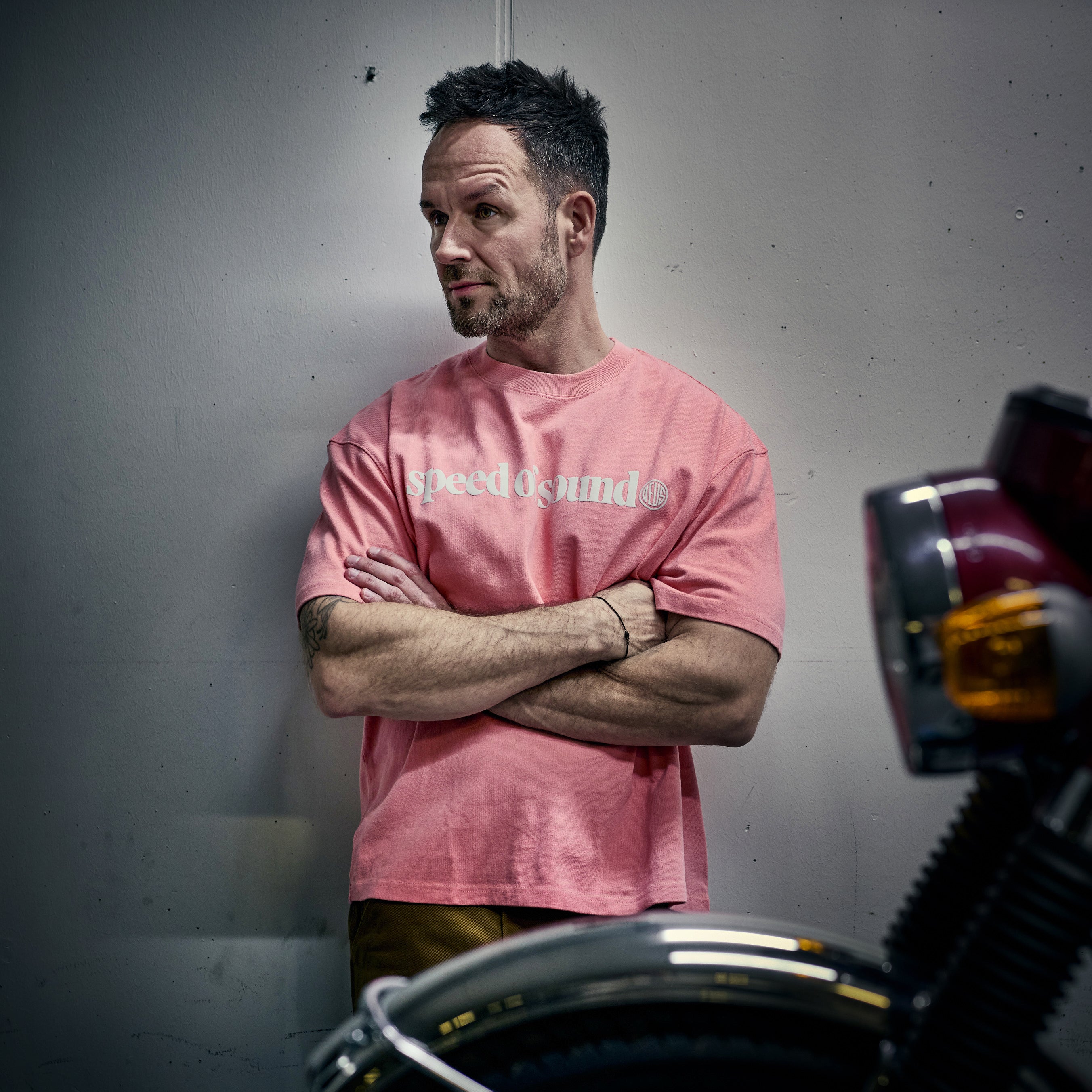 Deus Ex Machina - Velocity Tee - Lobster Bisque Pink