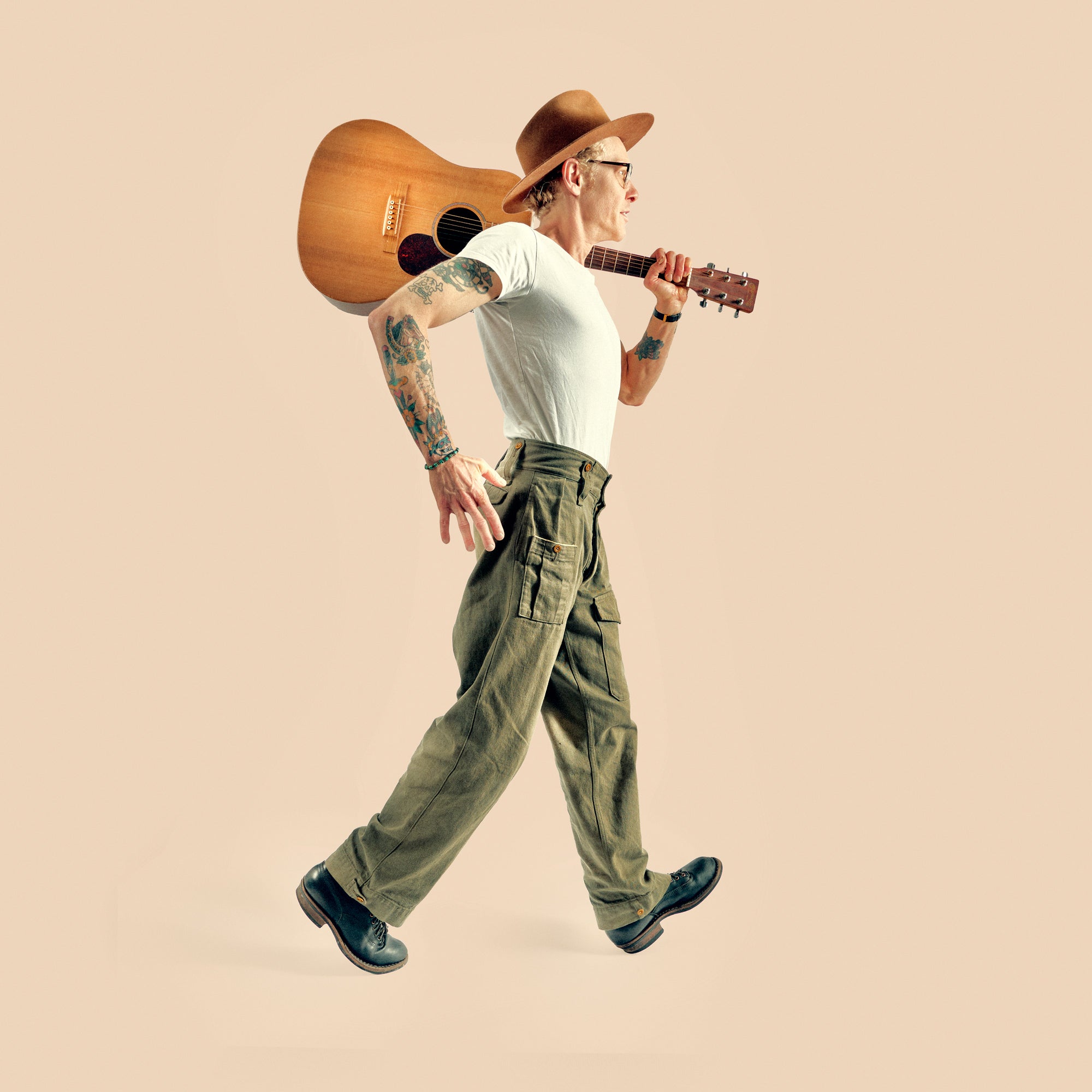 Nigel Cabourn - BRITISH ARMY PANT LOOSE DENIM GREEN