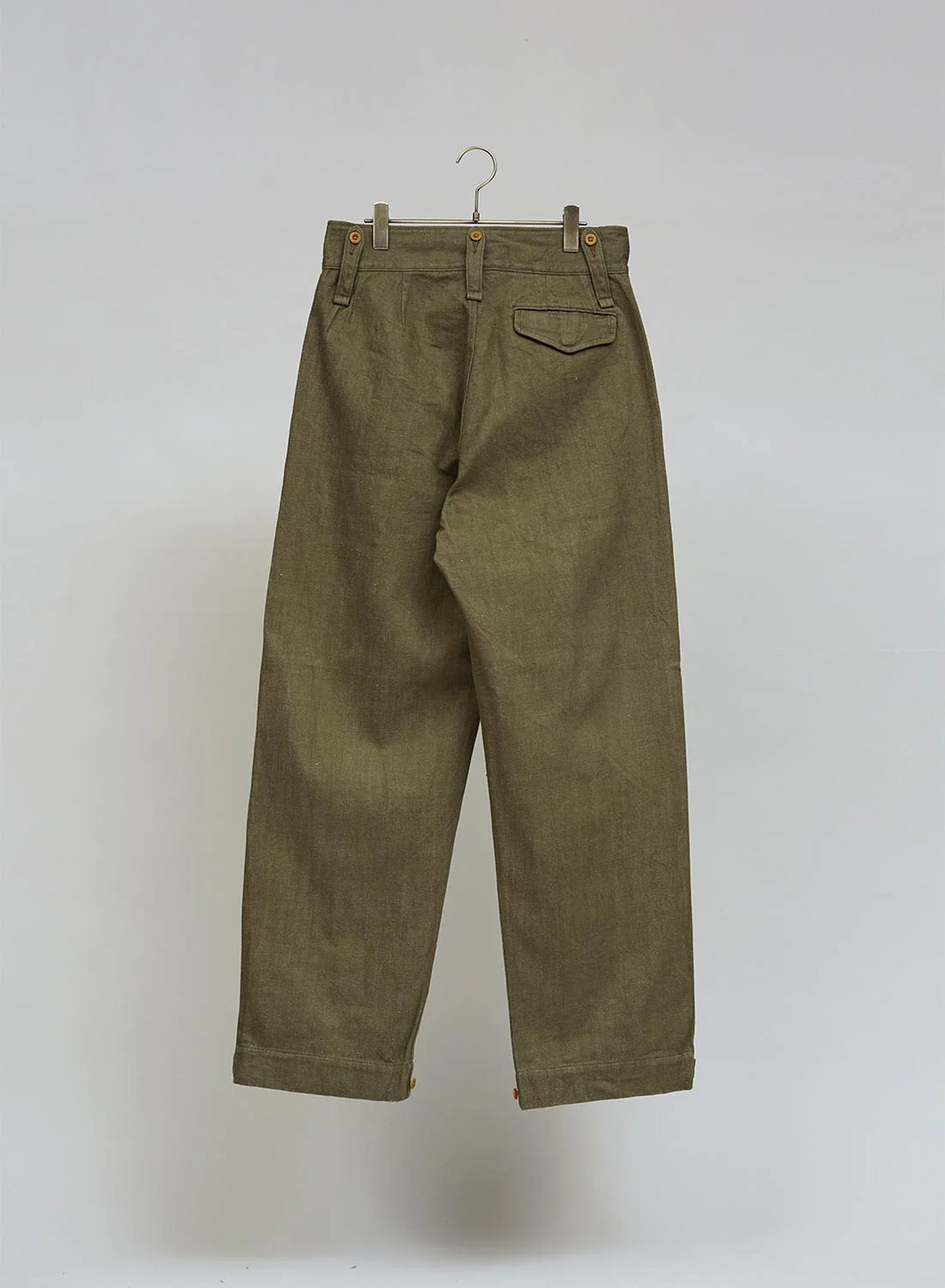 Nigel Cabourn - BRITISH ARMY PANT LOOSE DENIM GREEN