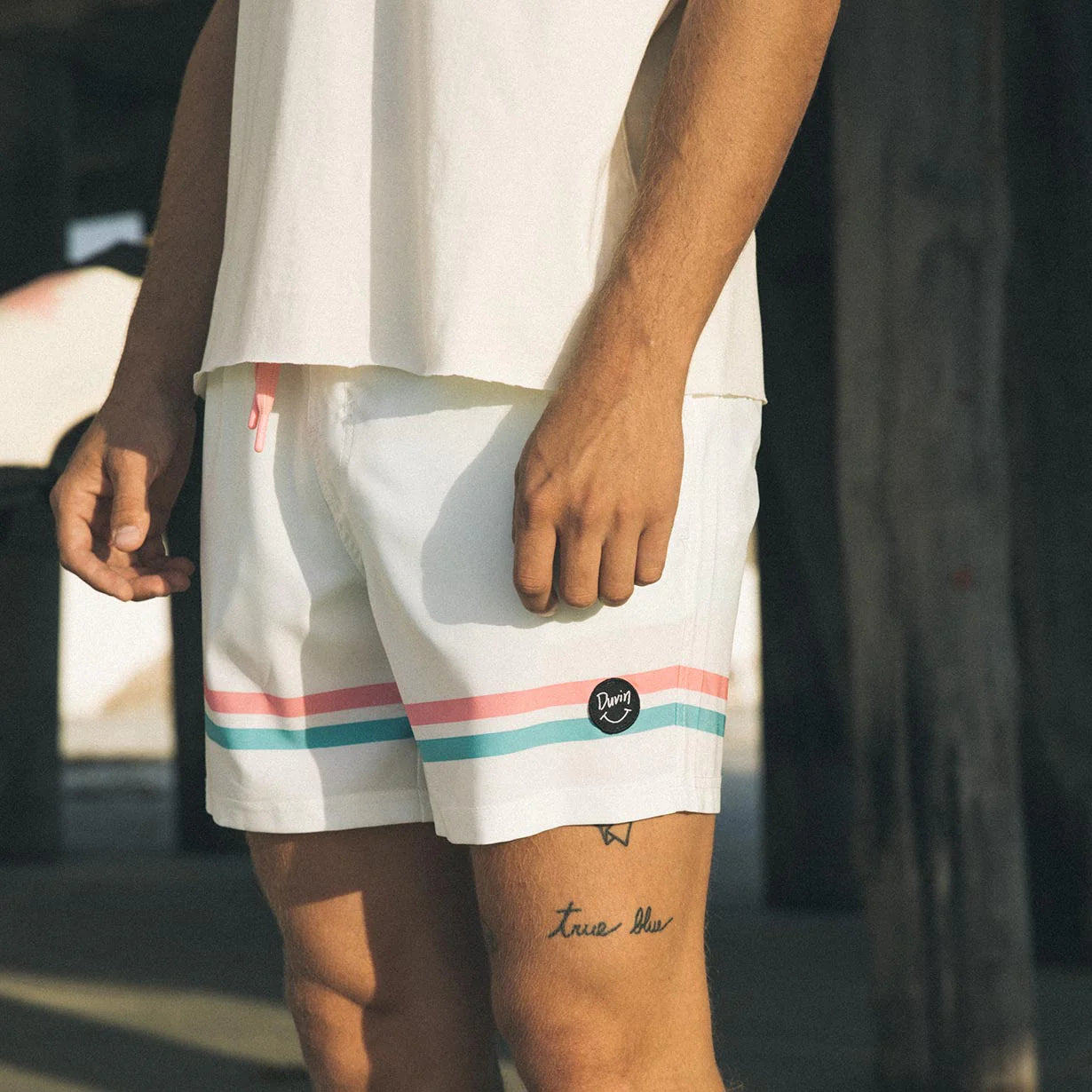 Duvin Design - South Beach Sport Short White