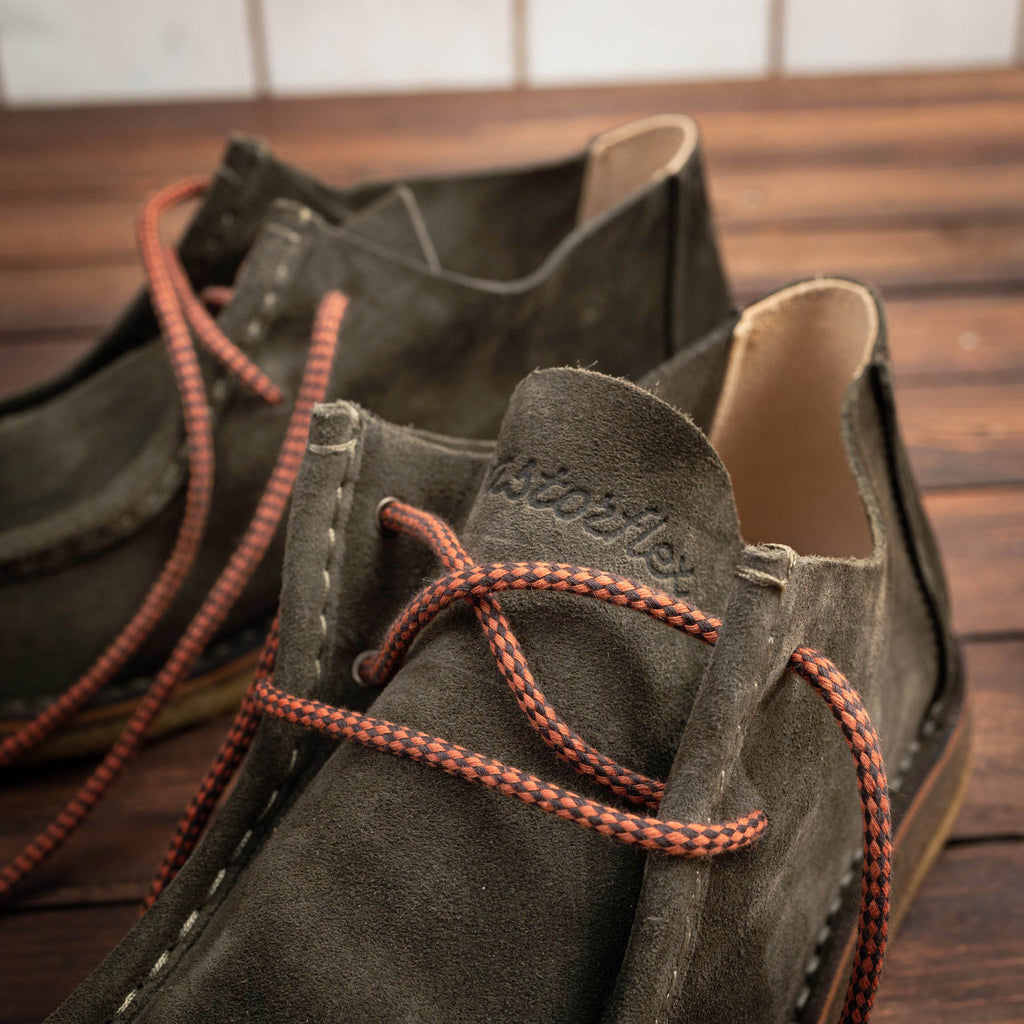 ASTORFLEX - Beenflex chukka/moccasin - Dark green