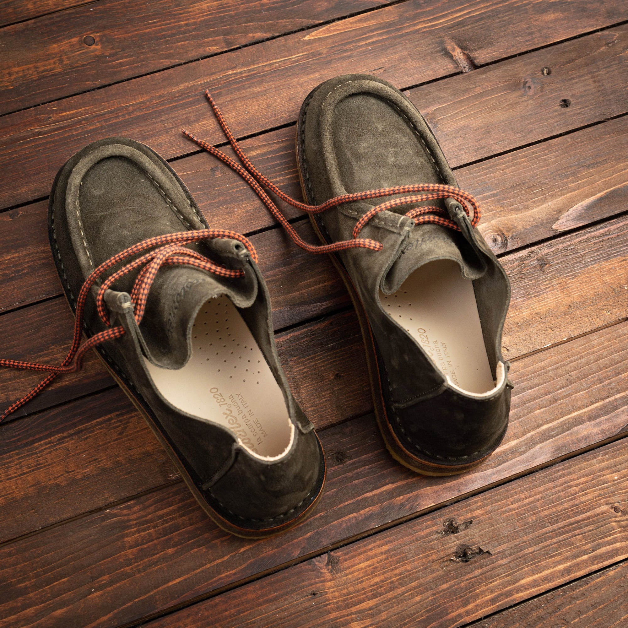 ASTORFLEX - Beenflex chukka/moccasin - Dark green