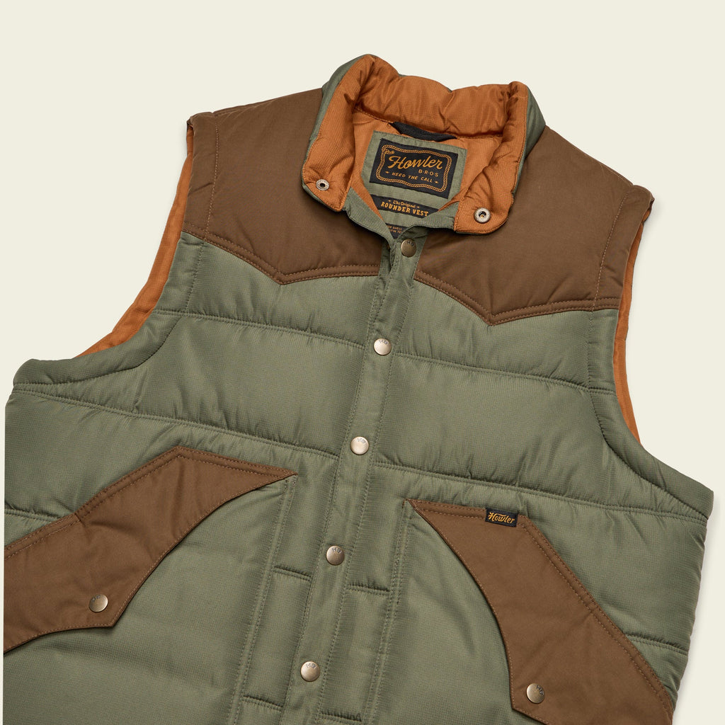 Howler Brothers - Rounder Vest - Oregano/Cocoa