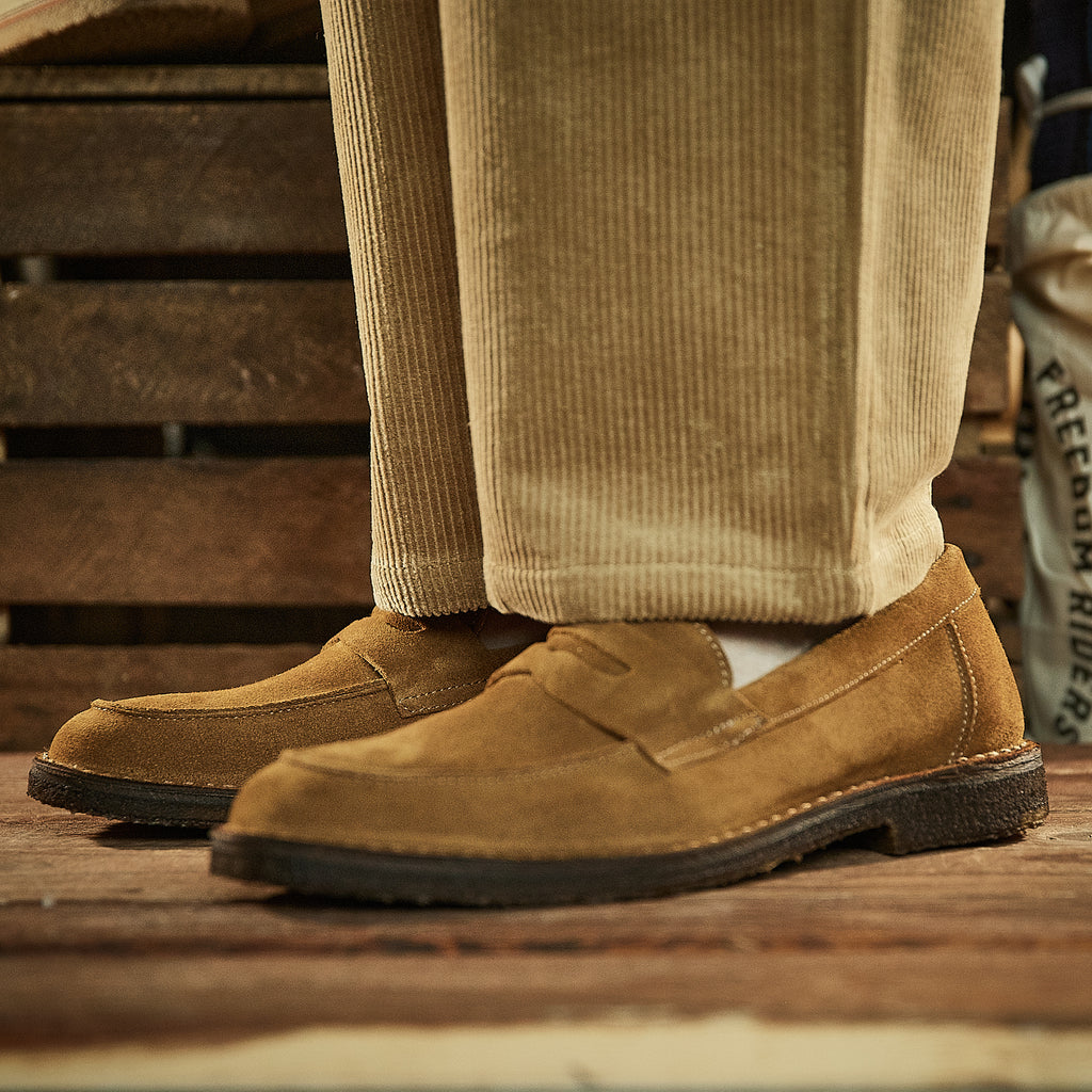 Astorflex - Sadelflex Roughout Loafers - Cuoio (Lys)