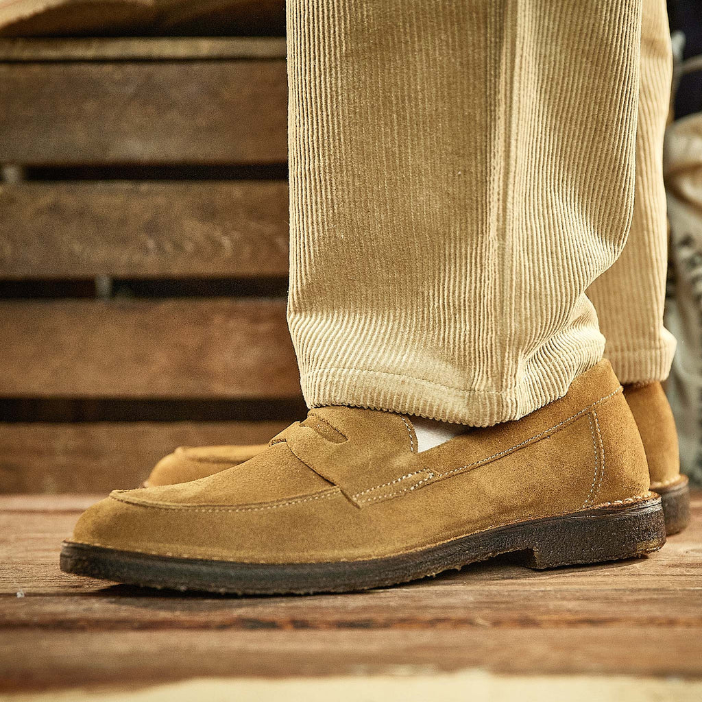 Astorflex - Sadelflex Roughout Loafers - Cuoio (Light)
