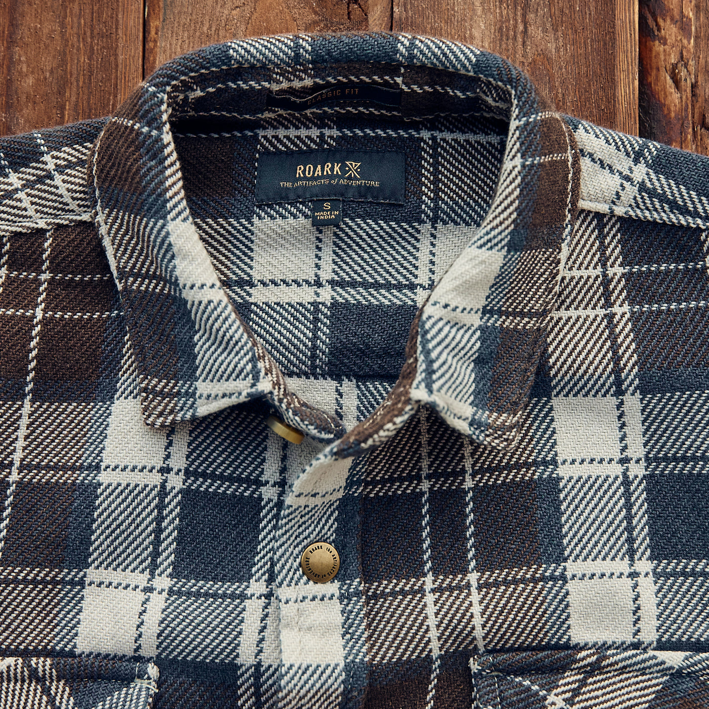 ROARK - Nordsman Cotton - Blue Tartan