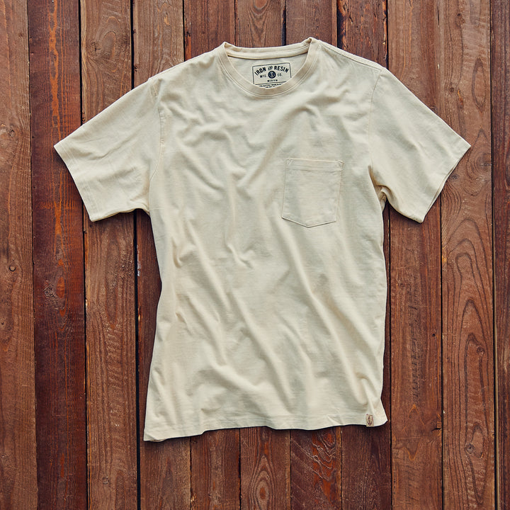 Iron & Resin - Faded Pocket Tee - Bronze