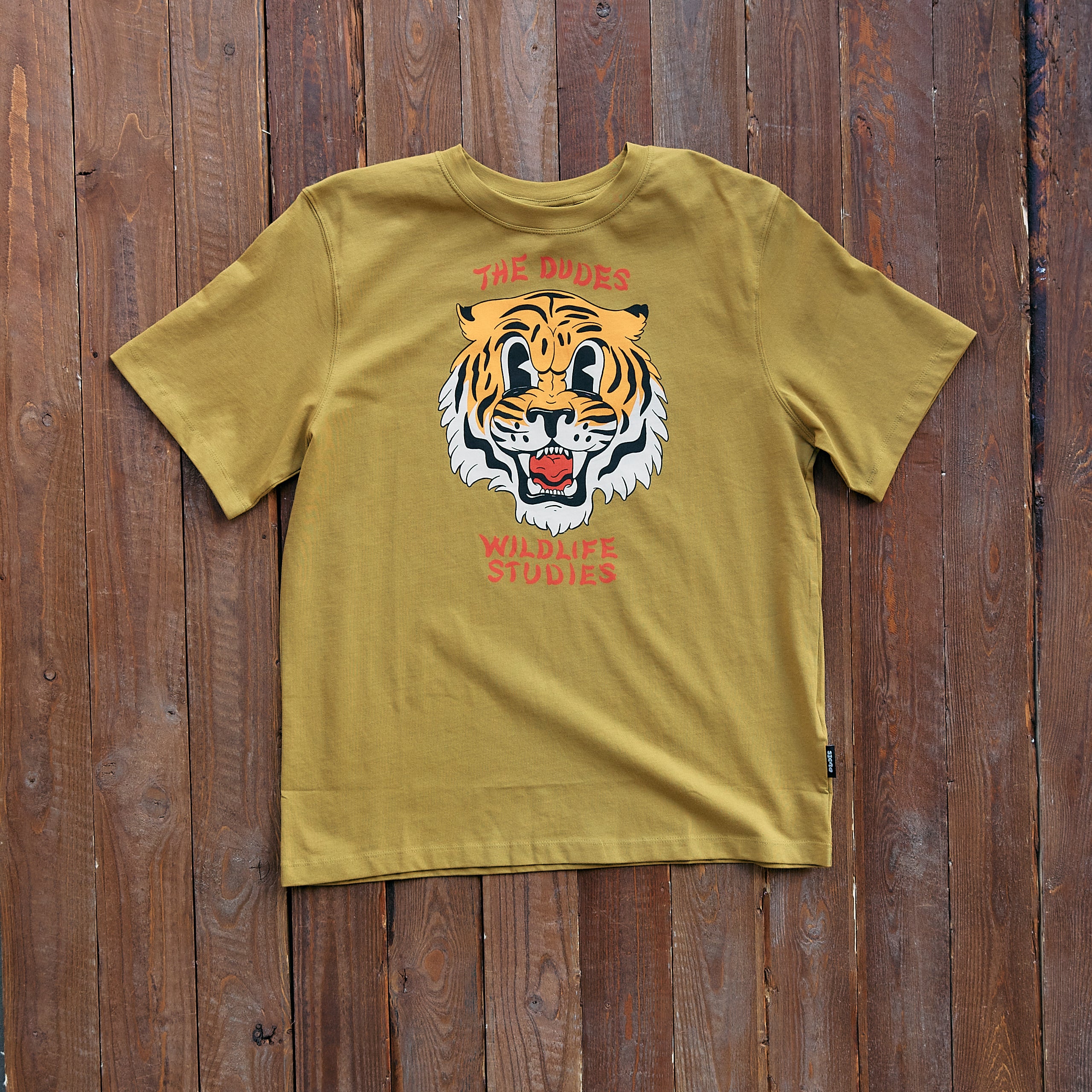 The Dudes - Wildlife Studies Classic T-Shirt - Olive