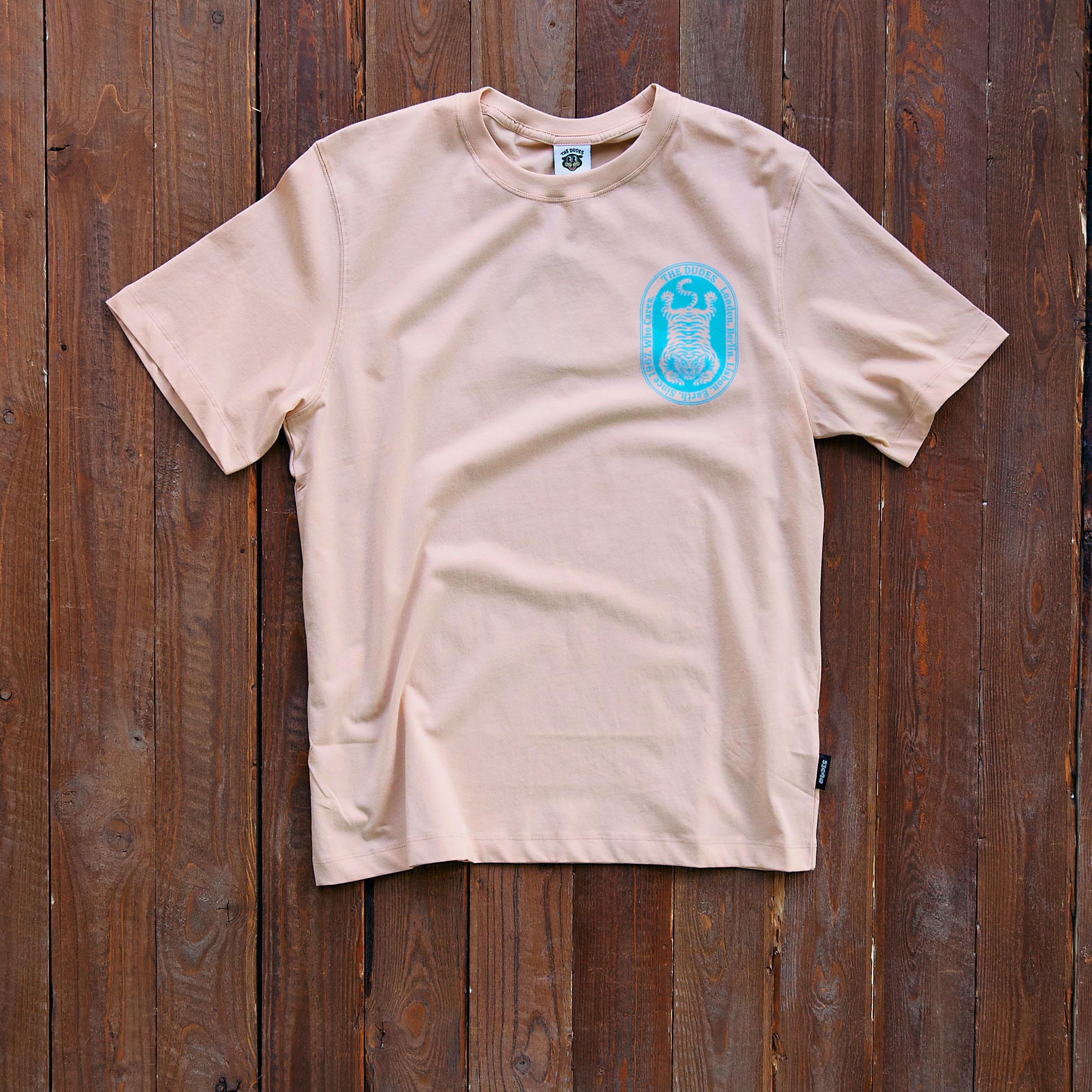 The Dudes No Reasons Classic T-Shirt - Peach