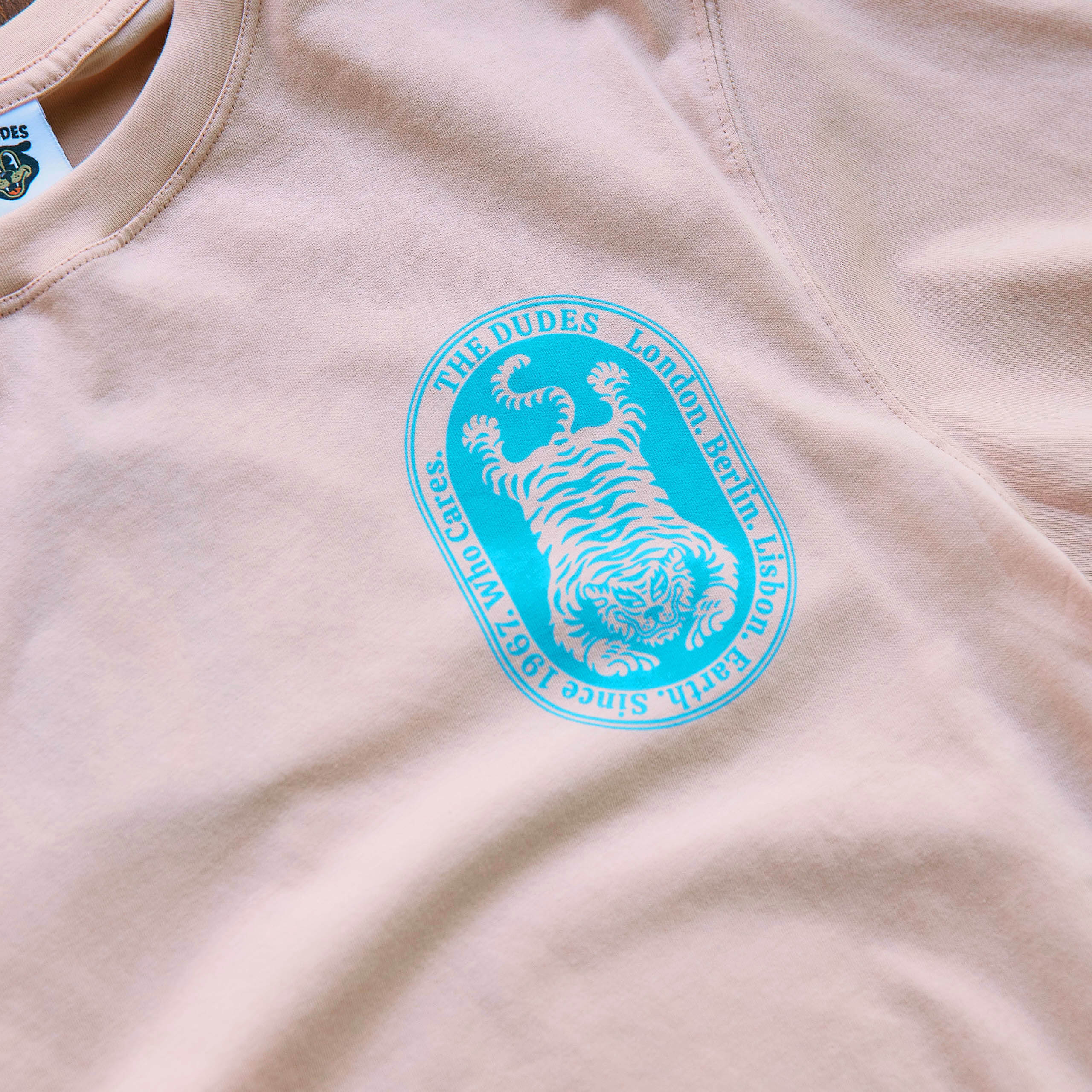 The Dudes No Reasons Classic T-Shirt - Peach