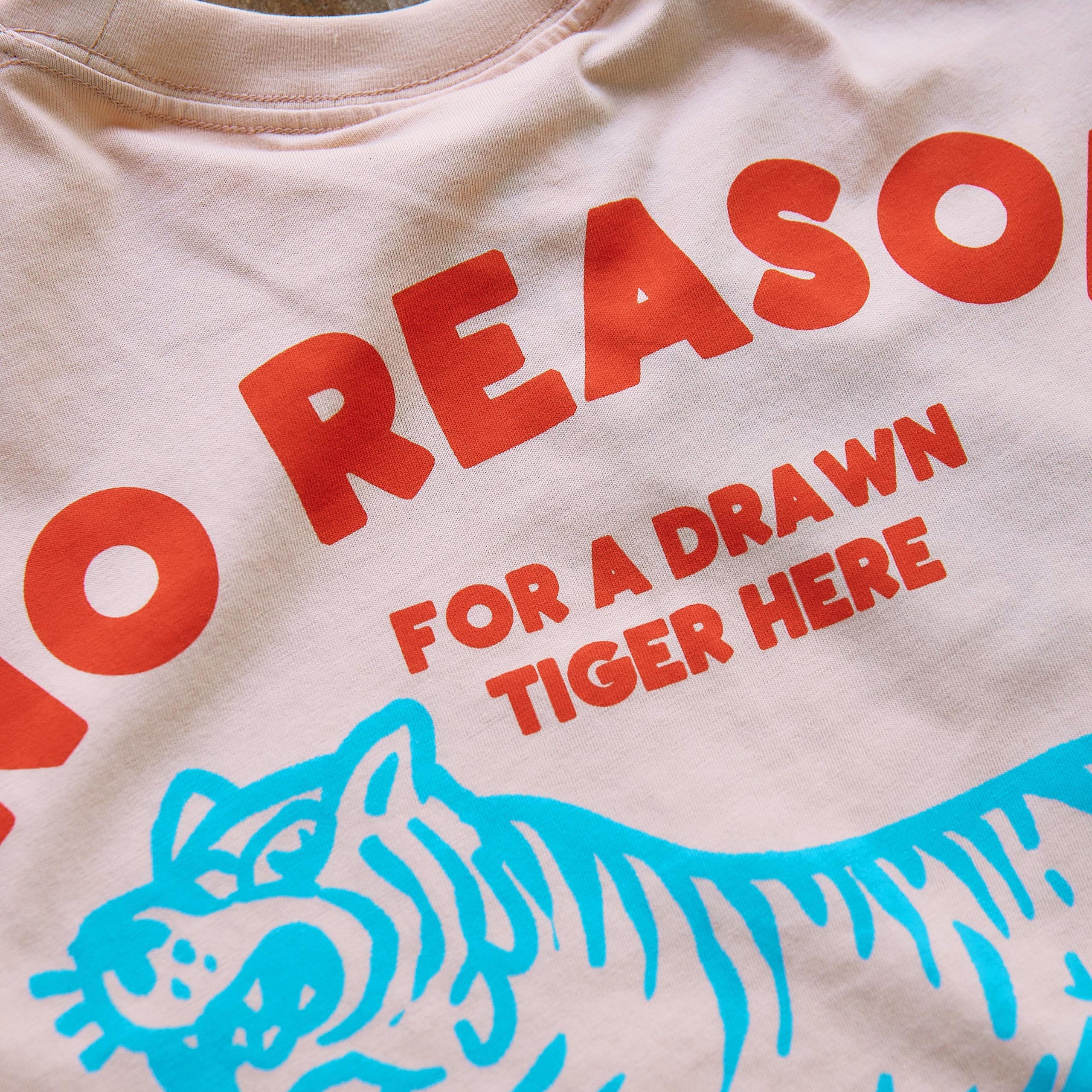 The Dudes No Reasons Classic T-Shirt - Peach
