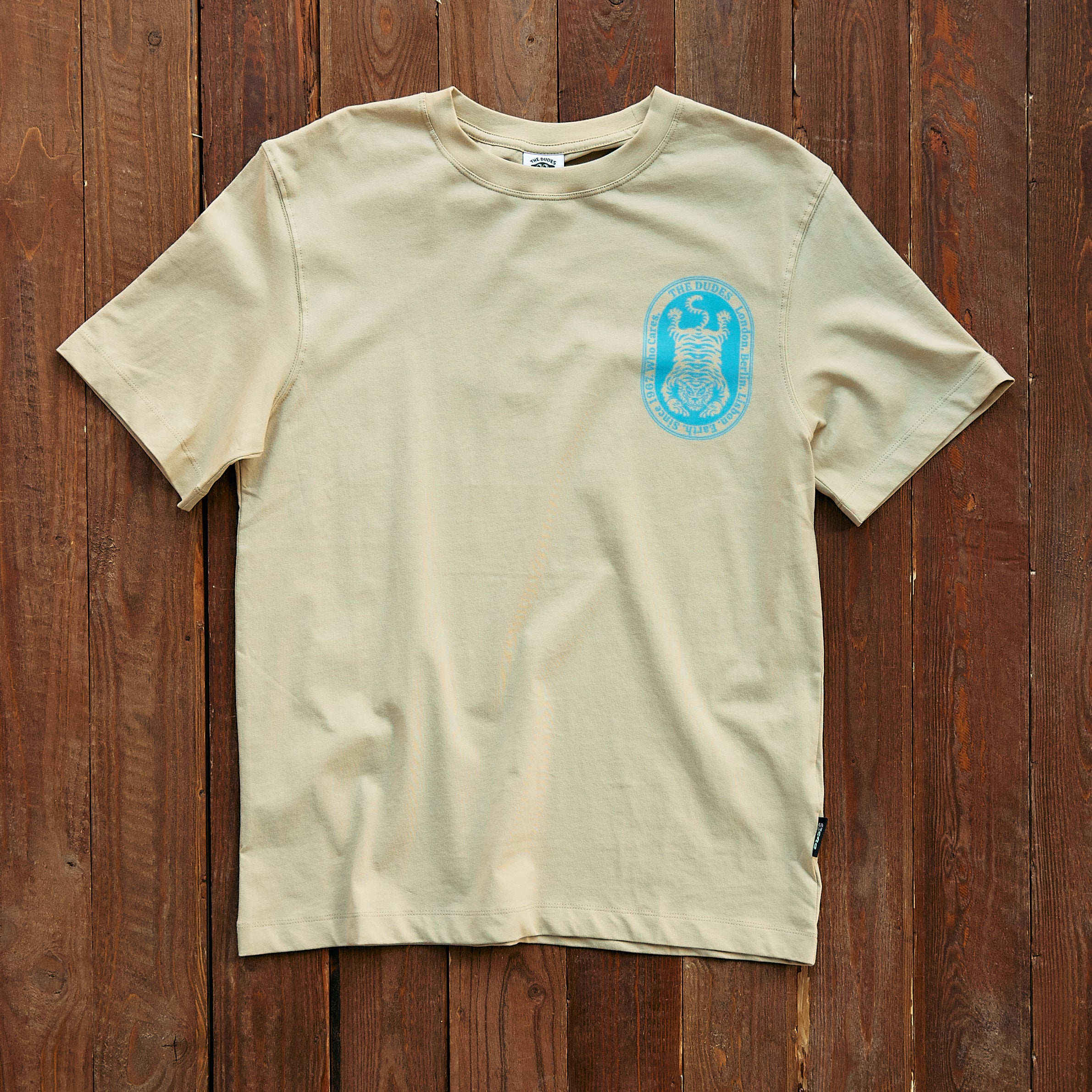 The Dudes - No Reasons Classic T-Shirt - Almond