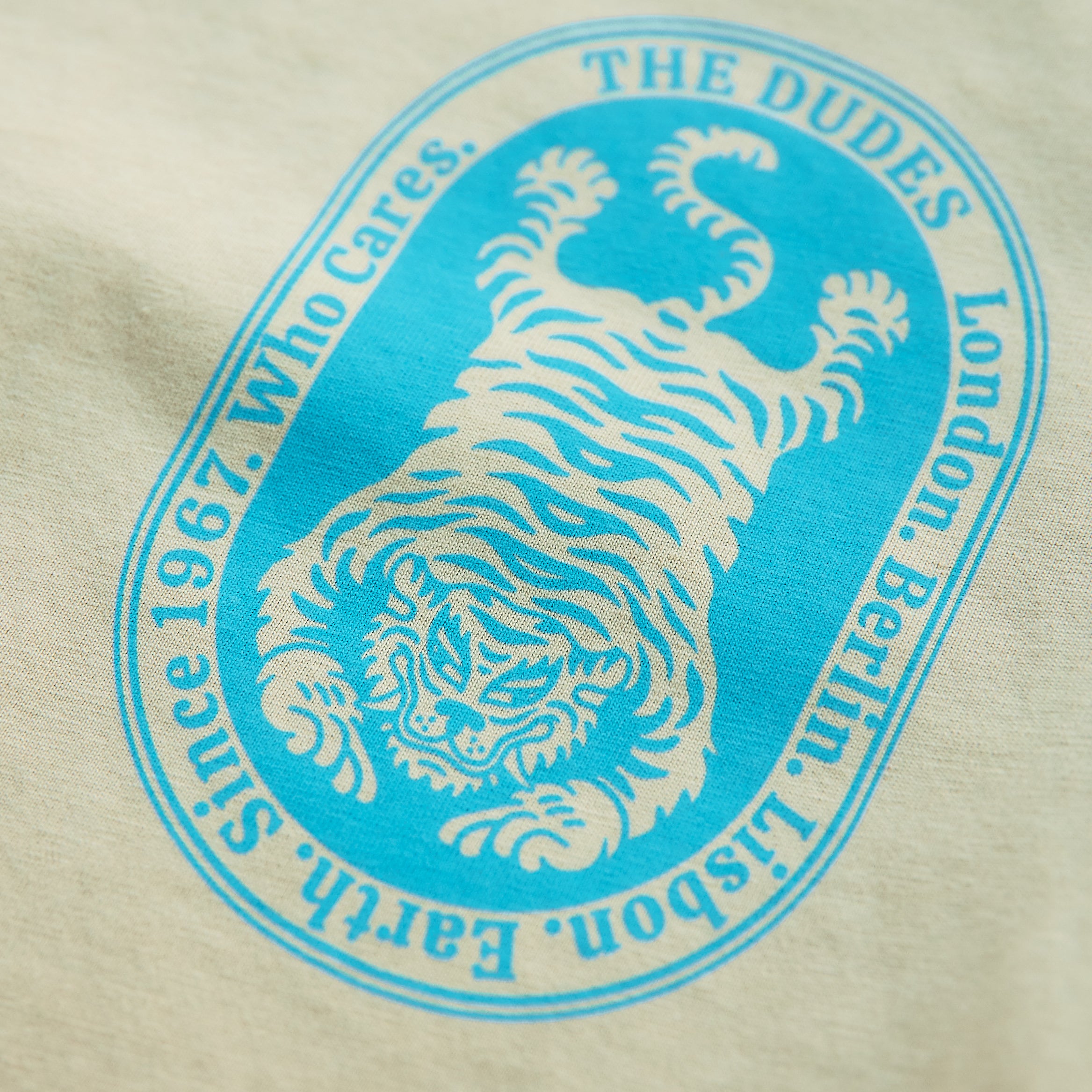 The Dudes - No Reasons Classic T-Shirt - Almond