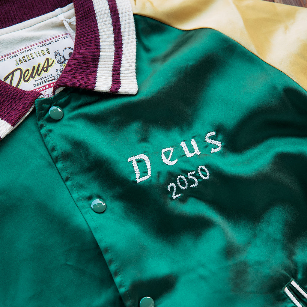 Deus Ex Machina - Off Beat Jacket - Green/Gold