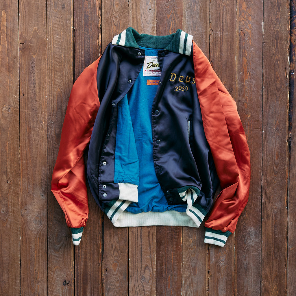 Deus Ex Machina - Off Beat Jacket - Orange/Navy