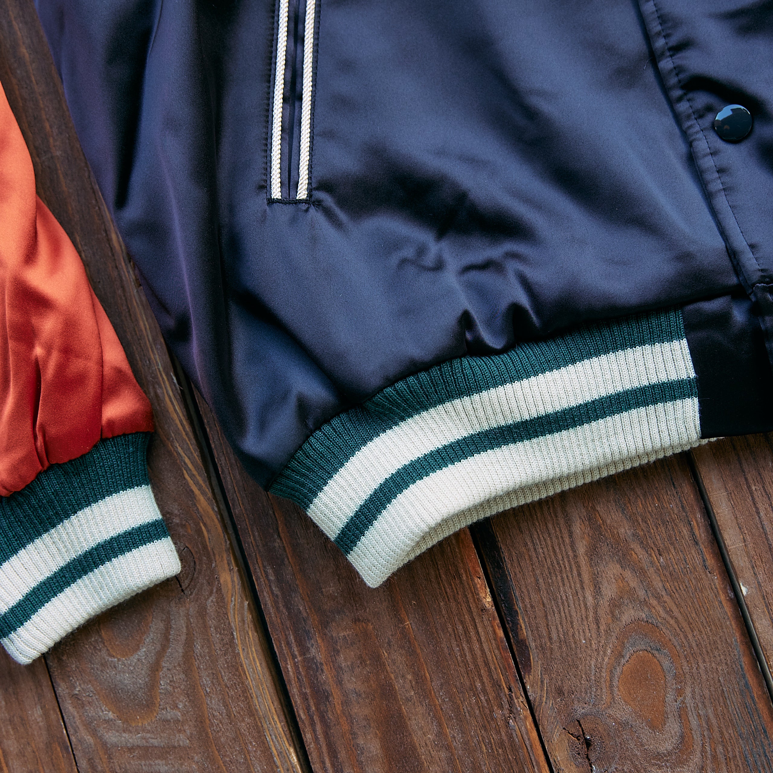 Deus Ex Machina - Off Beat Jacket - Orange/Navy