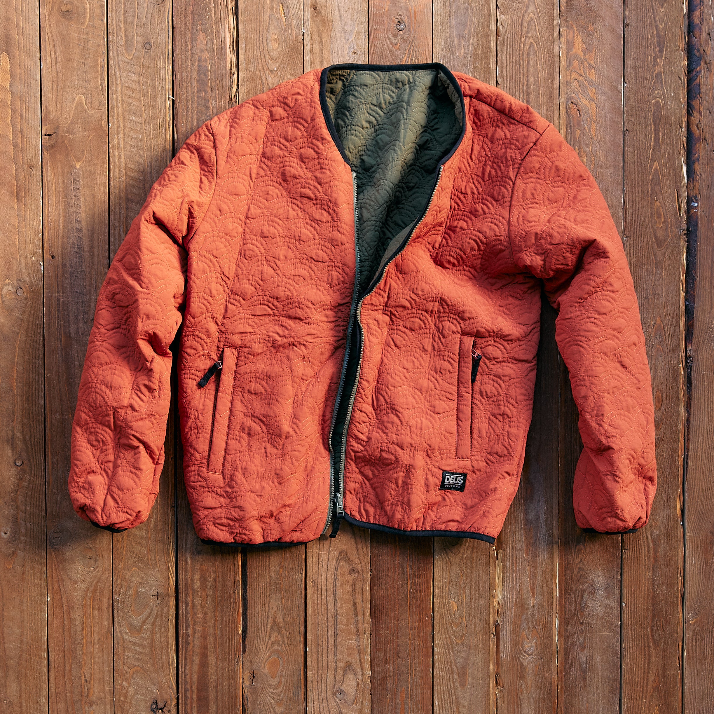 DEUS EX MACHINA - SIERRA LINER JACKET - GREEN
