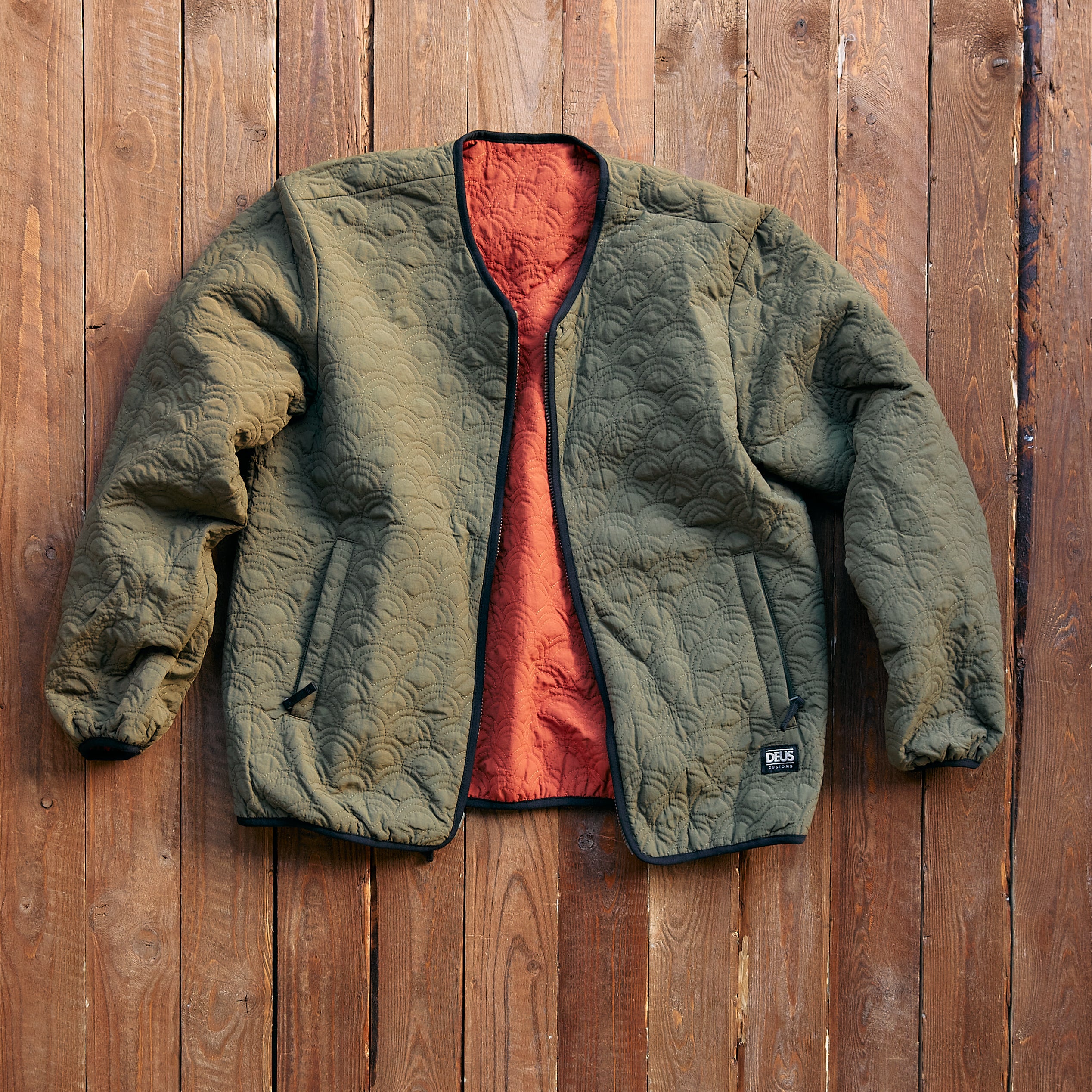 DEUS EX MACHINA - SIERRA LINER JACKET - GREEN