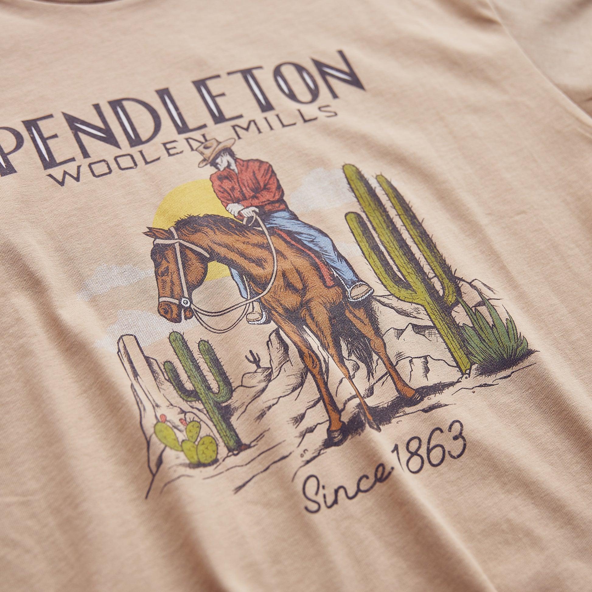 Pendleton - Rodeo T-Shirt - Sand