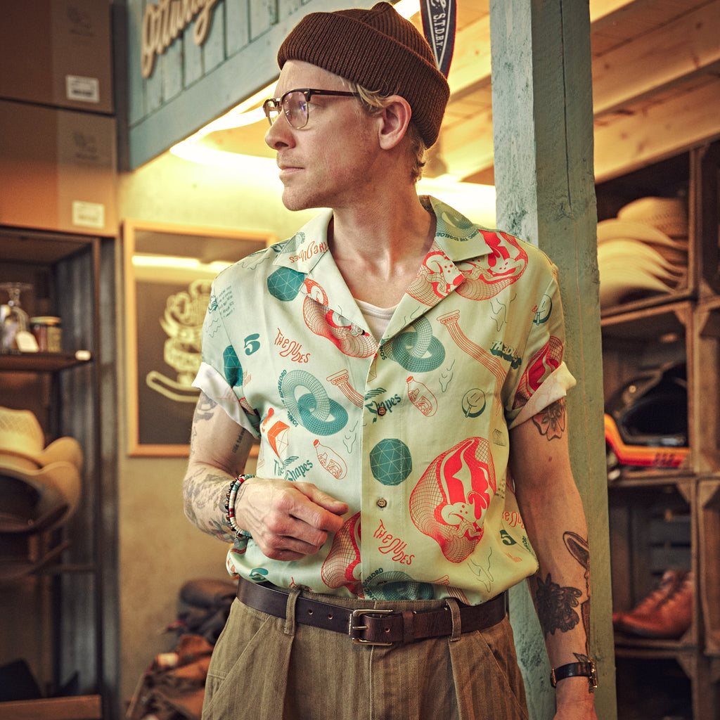 The Dudes - 3Dudes Hawaiian Shirt - Grøn