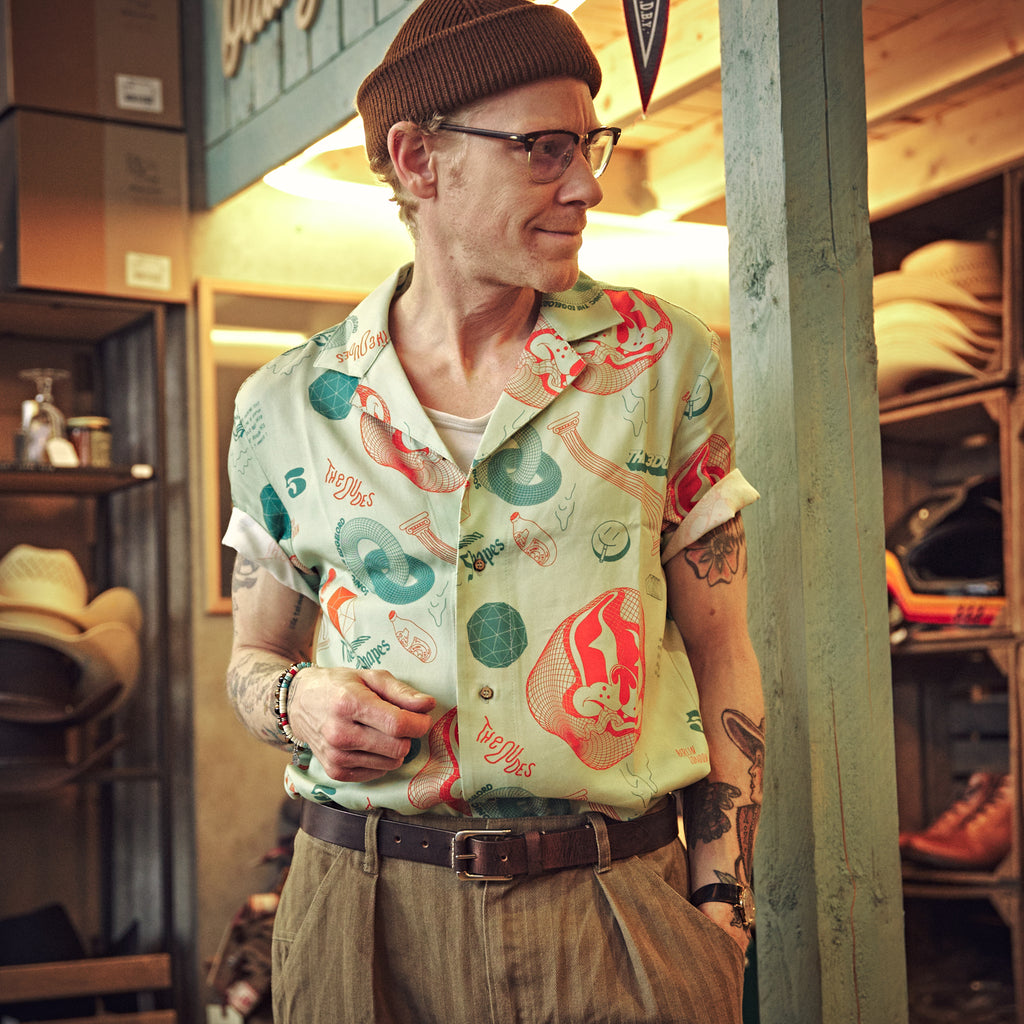 The Dudes - 3Dudes Hawaiian Shirt - Grøn