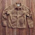 Ginew - Wax Canvas Rider Jacket - Brown