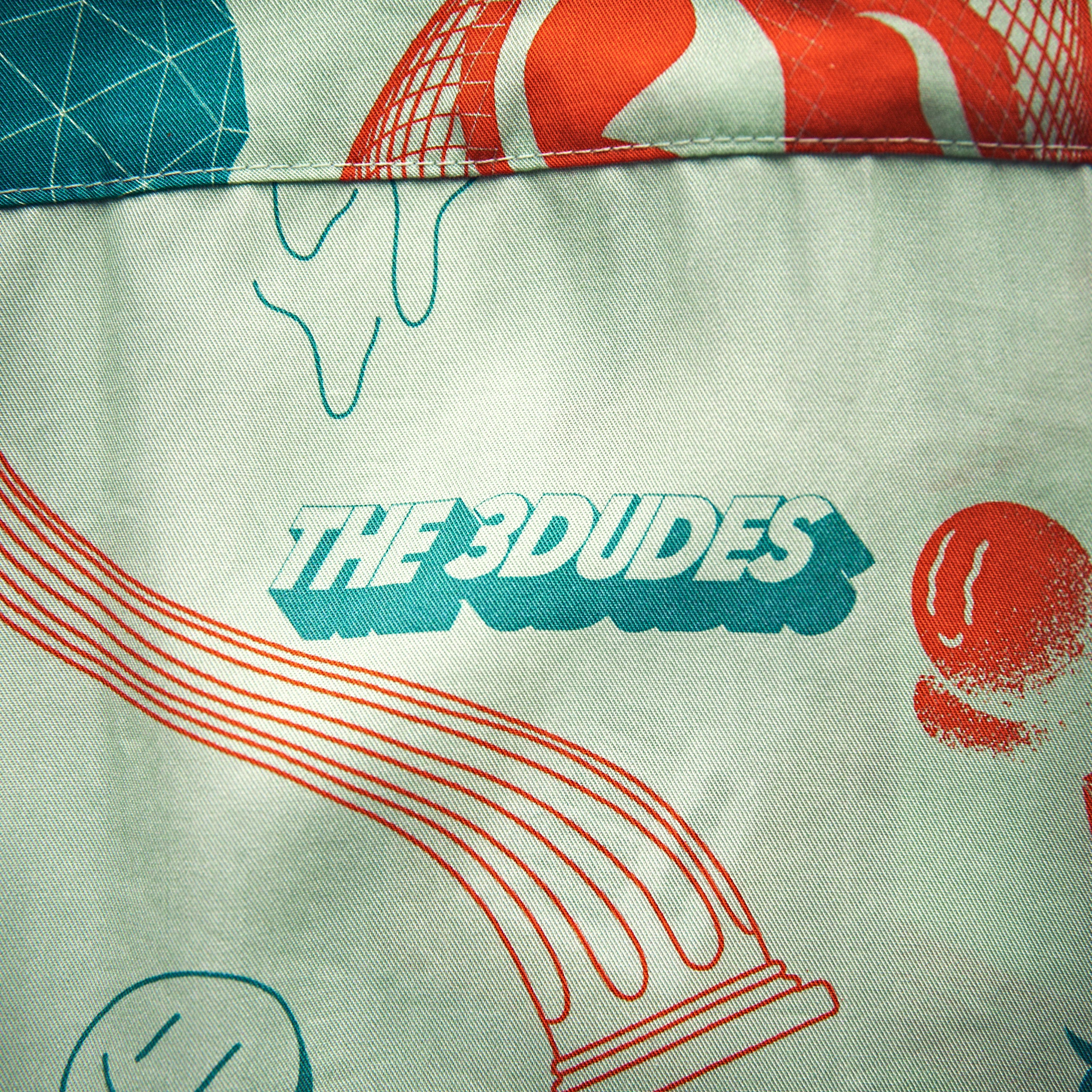 The Dudes - 3Dudes Hawaiian Shirt - Grøn