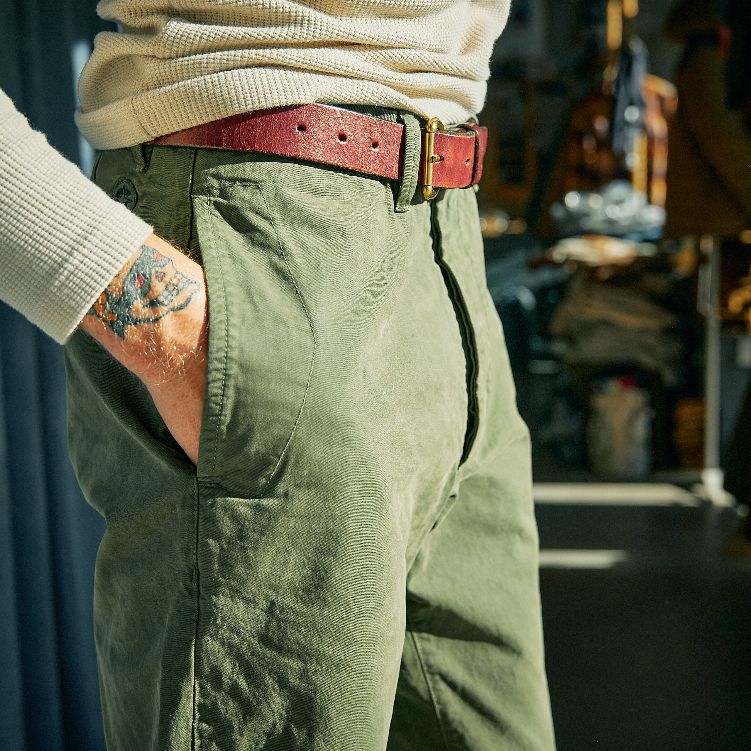 CHESAPEAKE'S - Fatigue Pants Degrasse - Camouflage – Jake's Apparel